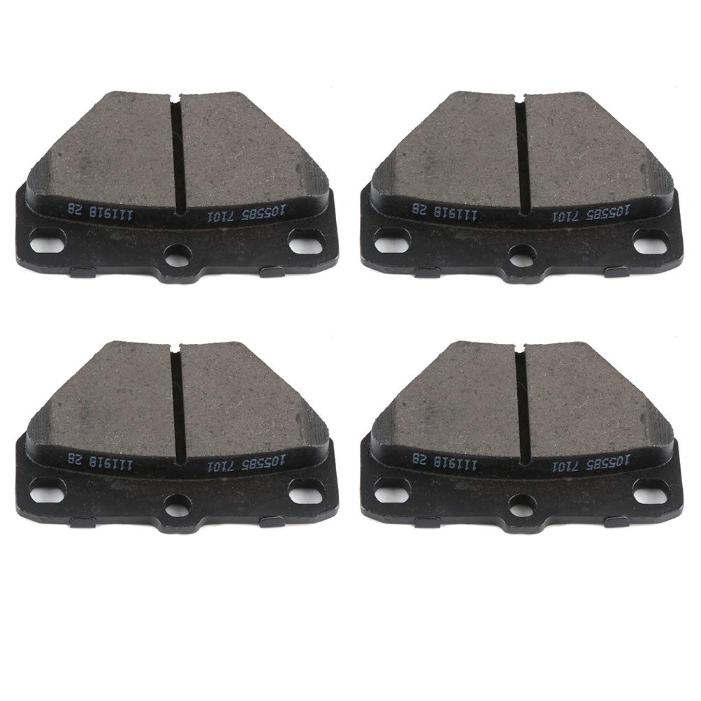Cciyu D823 Ceramic Rear Brake Pad Set Fit For 2003-2006 For Pontiac Vibe,2000-2005 For Toyota Celica,2005-2006 For Toyota Coroll