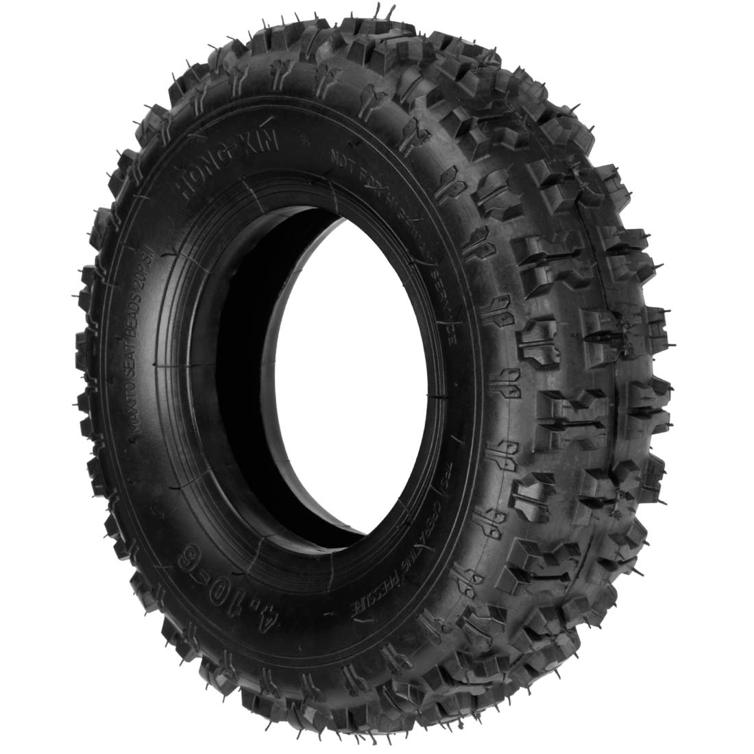 FVRITO 4.10-6 4.10/3.50-6 NHS Tire and Inner Tube for Go Kart Chinese ATV Quad 4 Wheeler Mini Bike Lawn Equipment Garden Rototil