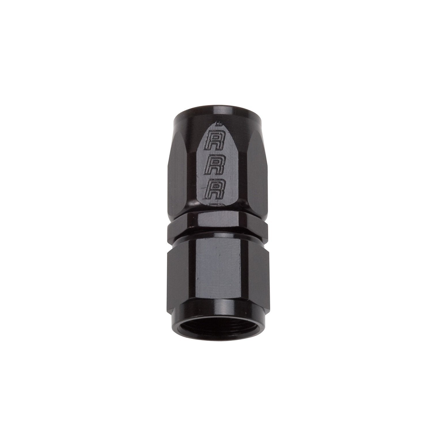 Russell/Edel Edelbrock 610045 Full Flow Hose End Straight -10An All Blk Finish