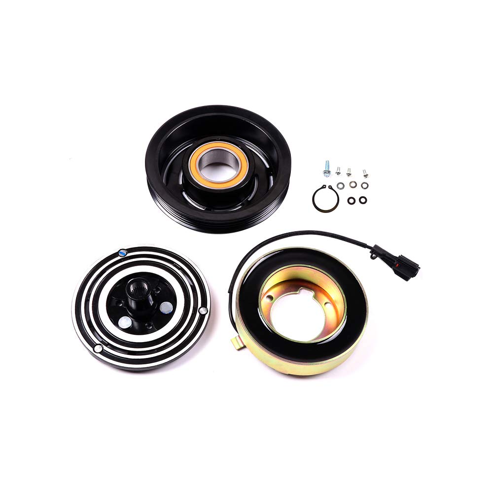 SCITOO AC Compressor Clutch for 2004-2006 for Subaru Baja 2.5L for 2003-2007 for Subaru Forester 2.5L for 2003-2004 for Subaru L