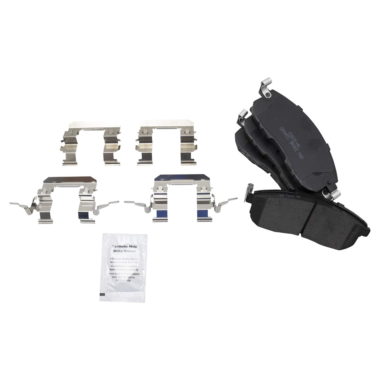 Trq Front Brake Pad & Rotor Kit Brake Pads Brake Rotor Ceramic Compatible With 2000-2001 Infiniti I30 Nissan Maxima