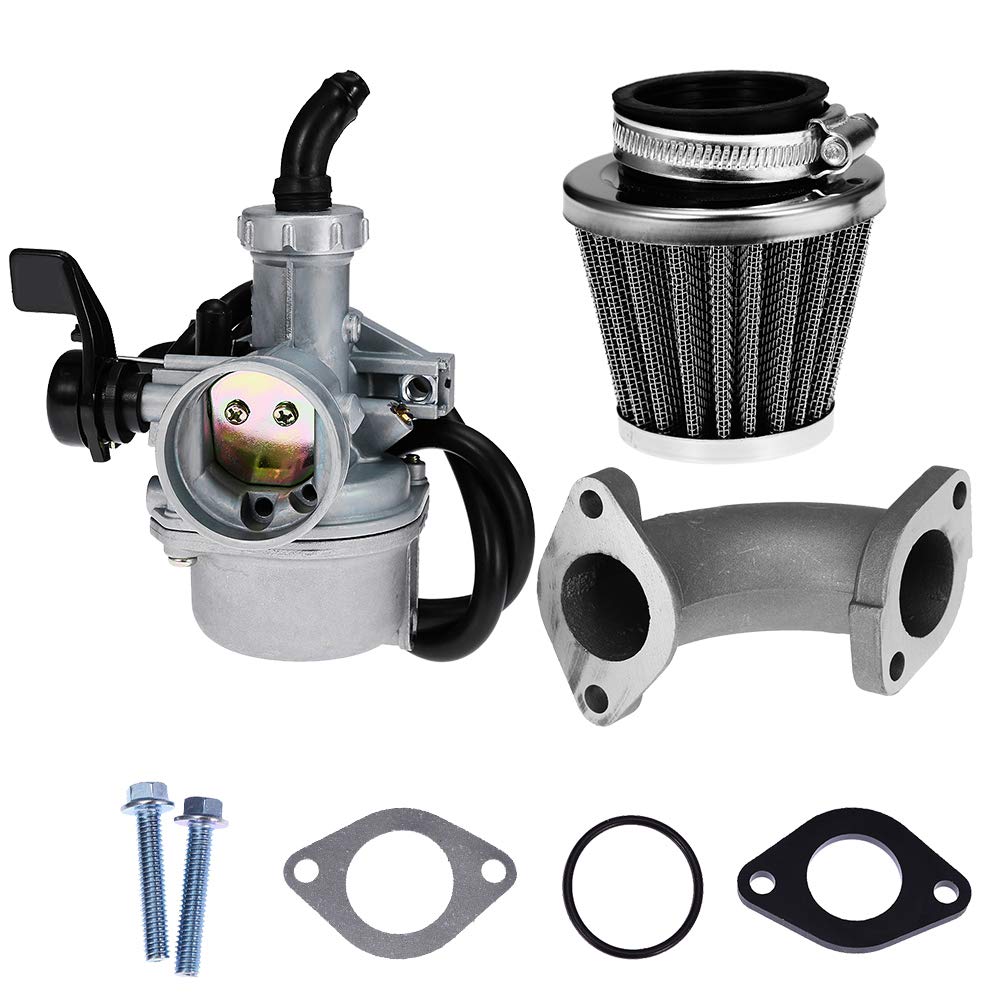 Hoypeyfiy PZ22 22mm Carburetor replacementfFor 110cc 125cc CRF SSR Sunl Taotao Pit bike NST Coolster Buyang Roketa ATV PZ22 Carb