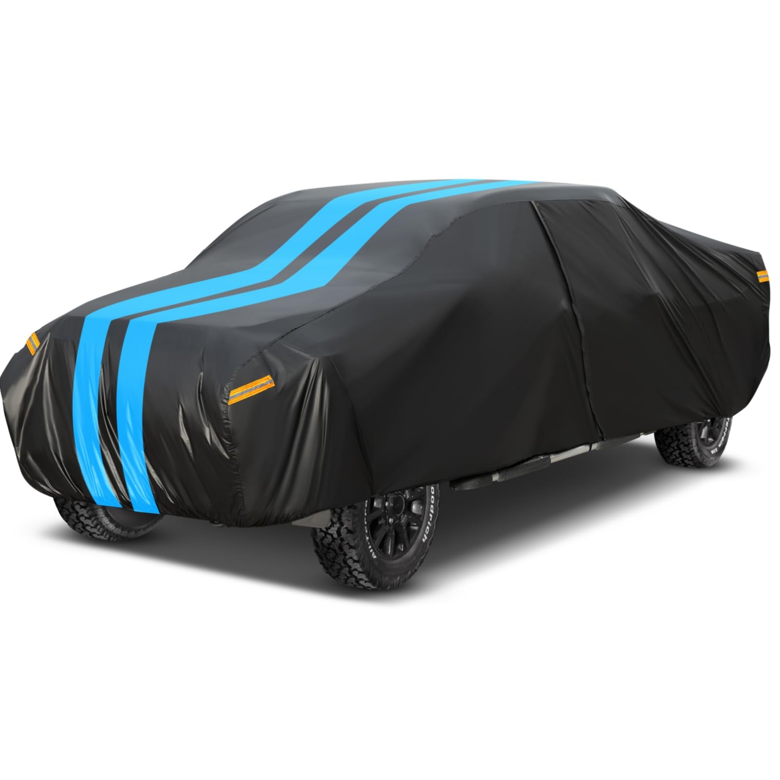 Sailnovo F150 Truck Cover Waterproof All Weather For Ford F-150 F-250 Super Crew Cab 5.5Ft Short Bed Sun Rain Snow Wind Hail Pro
