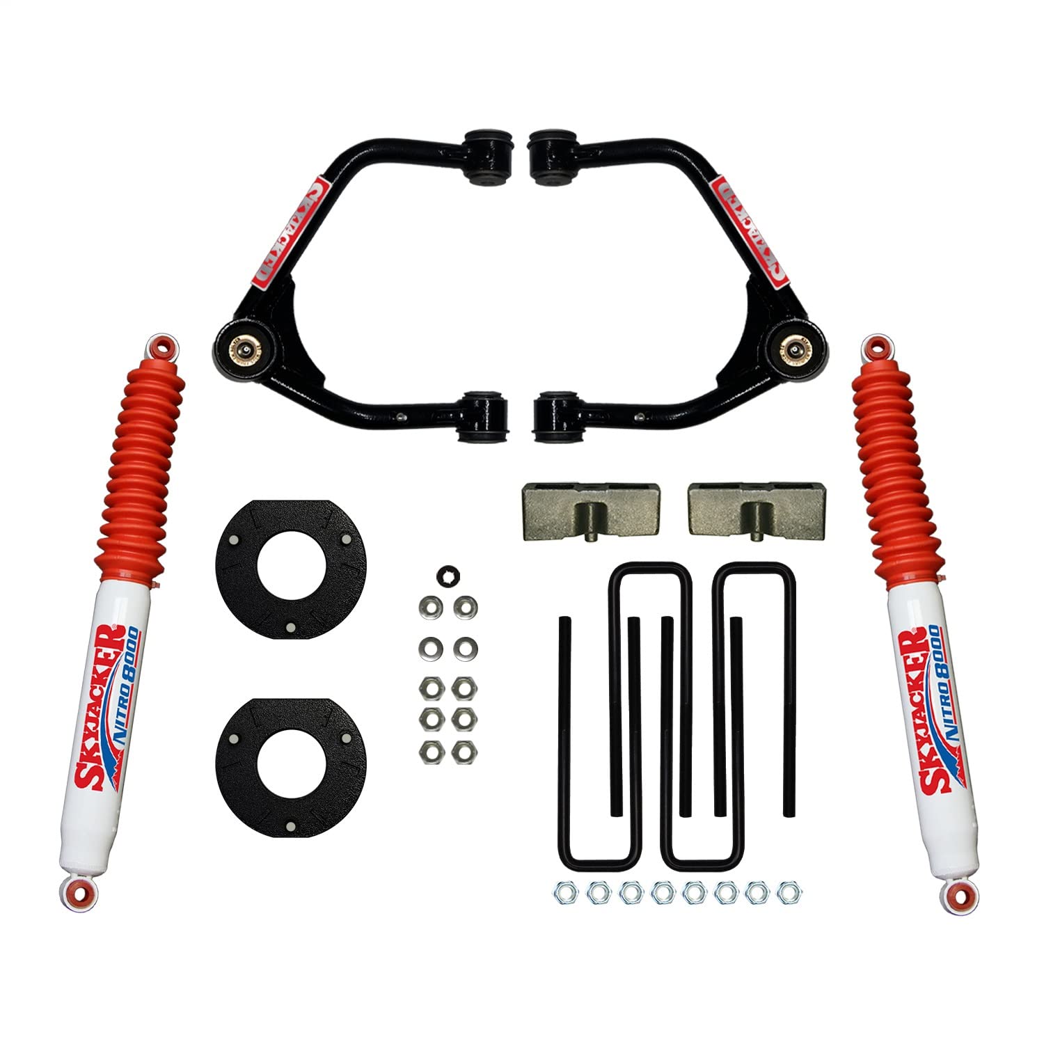 Skyjacker C19350Pn 3.5 Upper A-Arm Lift Kit For Chevy Silverado 1500 New