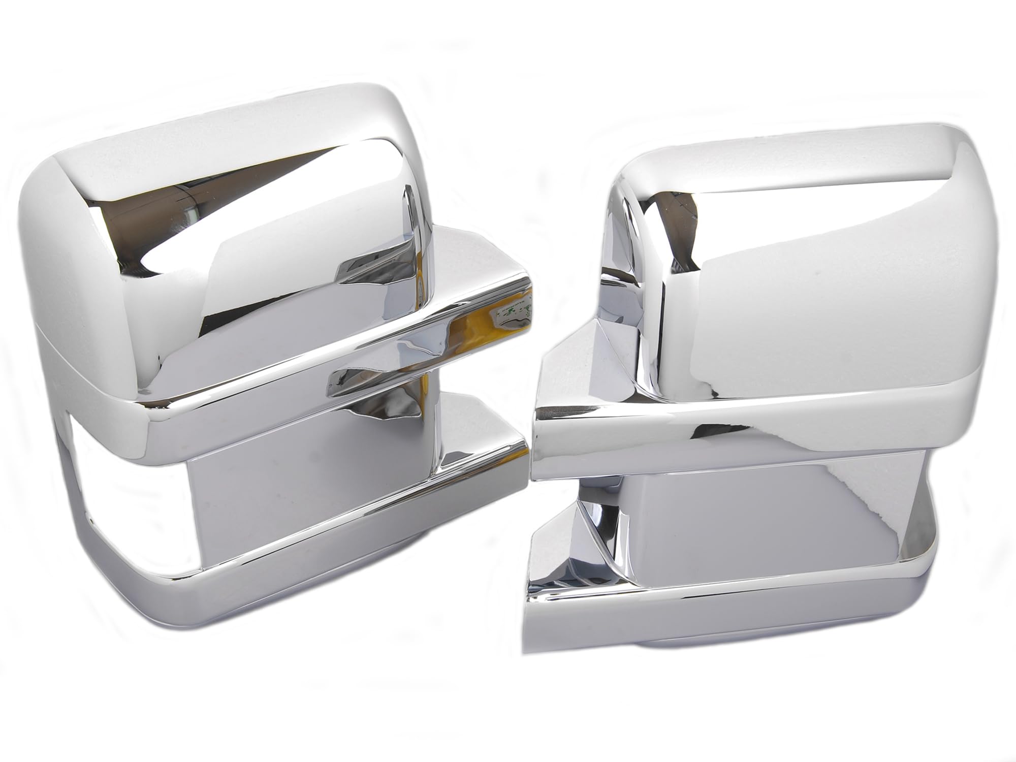 2Pcs Chrome Abs Side Door Full Mirror Covers For 08 09 10 11 12 13 14 15 16 Ford F250 F350 F450 Super Duty