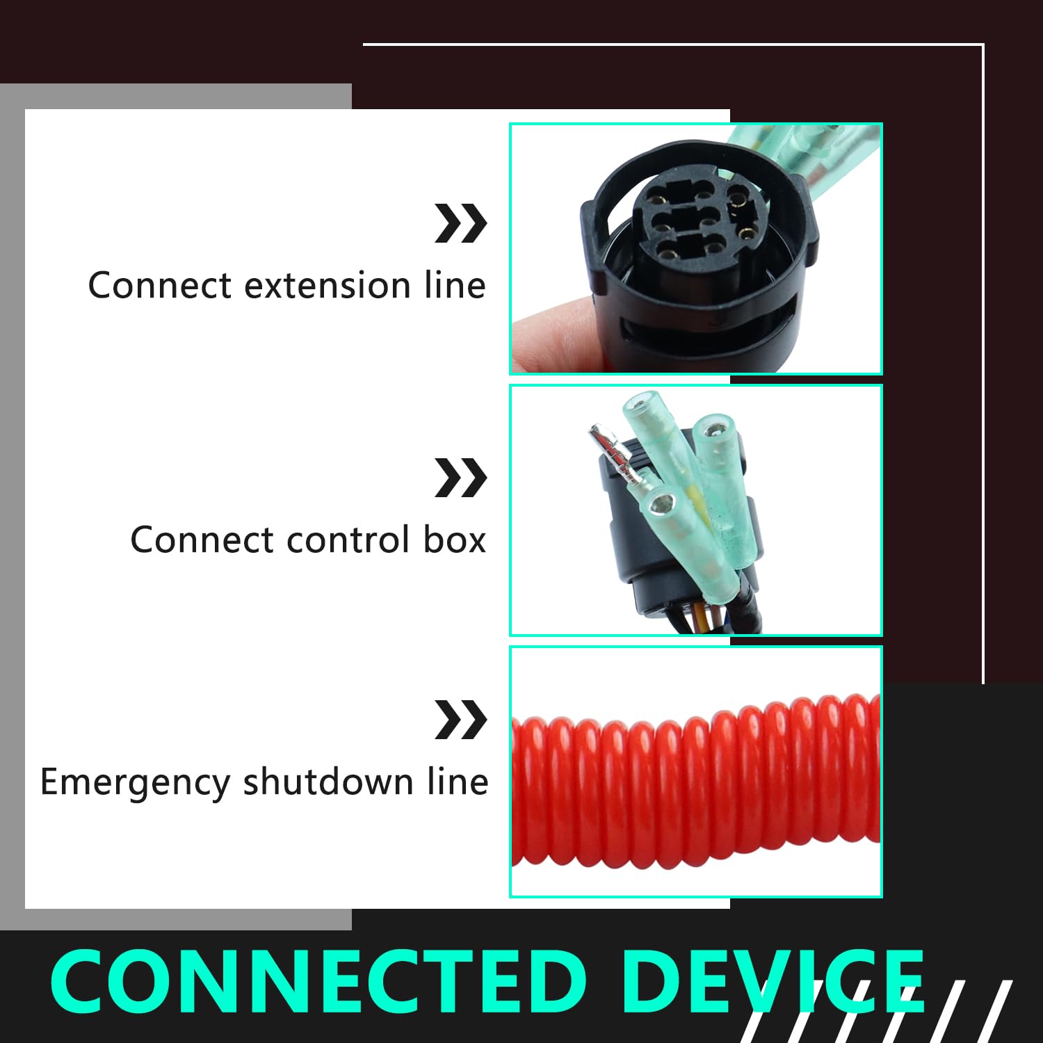 Main Switch Panel 12V Single Engine Key Switch Panel Assembly for Yamaha Outboard Yacht 704-82570-12-00 704-82570-11-00 704-8257