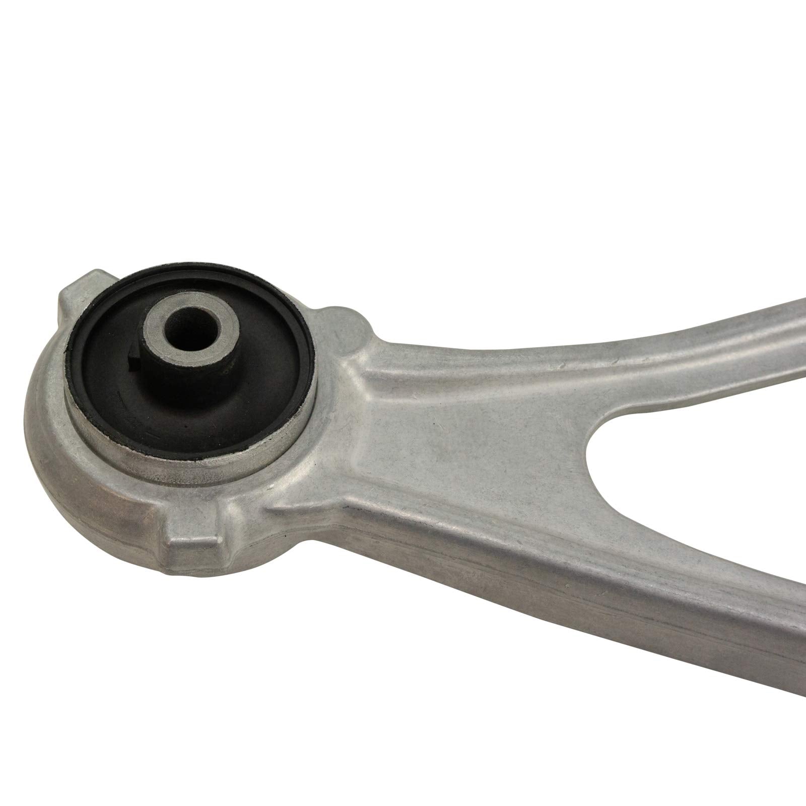 TRQ Front Right Lower Control Arm with Ball Joint for 2013-2014 Nissan Altima, Unfinished, Model PSA63904, Aluminum