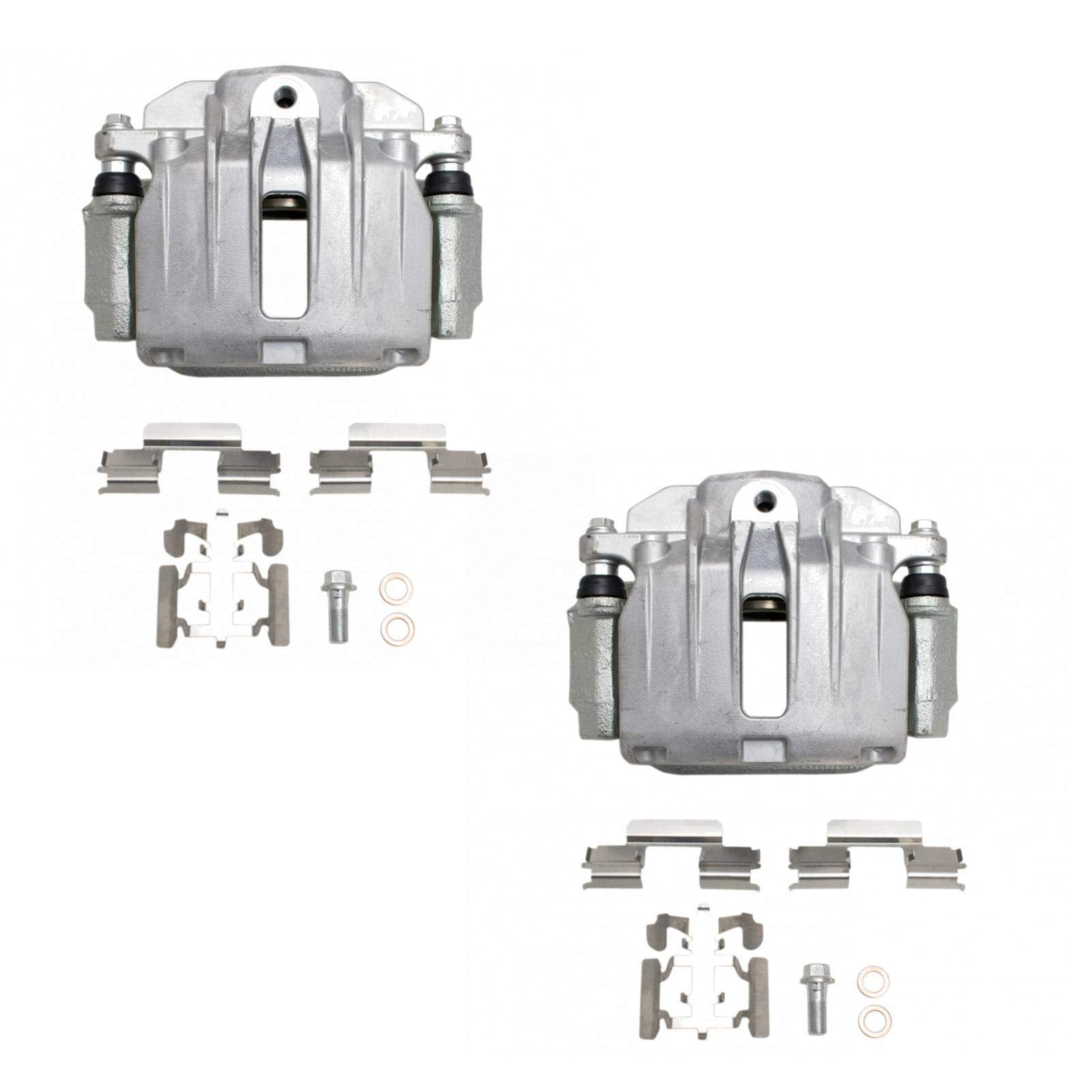 Trq Rear Brake Caliper Set Compatible With 2000-2002 Cadillac Deville 2003-2005 Chevrolet Astro 1999-2002 Silverado 1500 2000-20