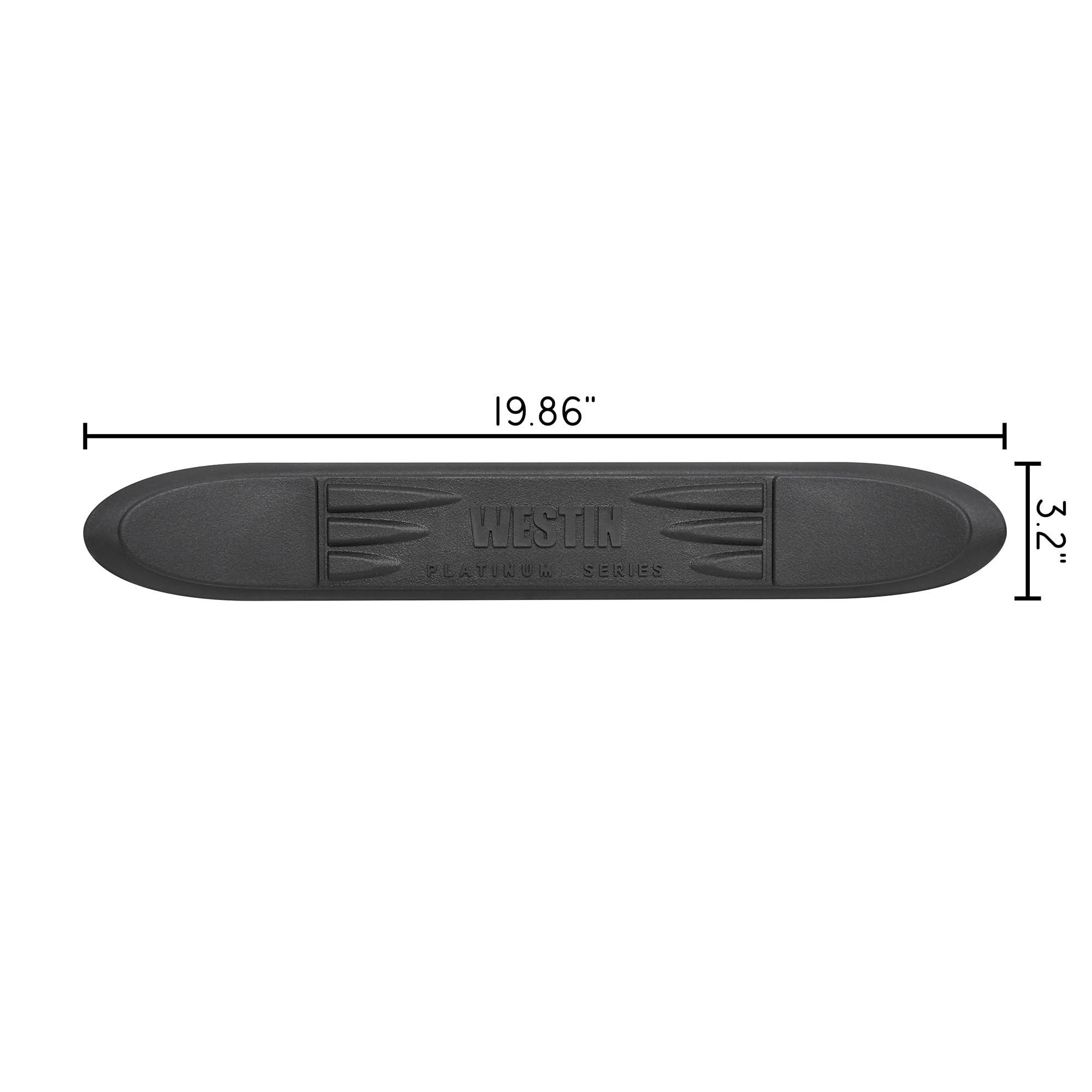 Westin 26-0001 Platinum 3 Replacement Step Pad Kit 20 In. Pad