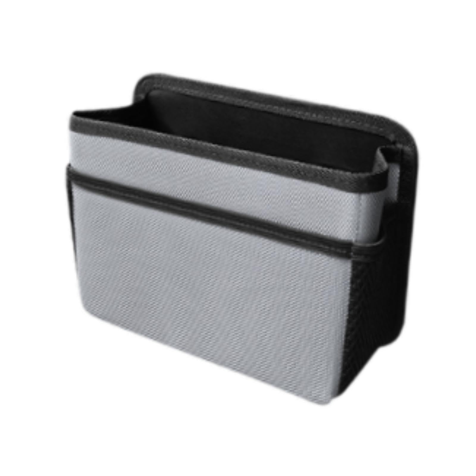 BNF Generic Car Trash Can Dustbin Hanging Waterproof Practical Multifunctional Grayexterior Door Handles Exterior Car Truck Part