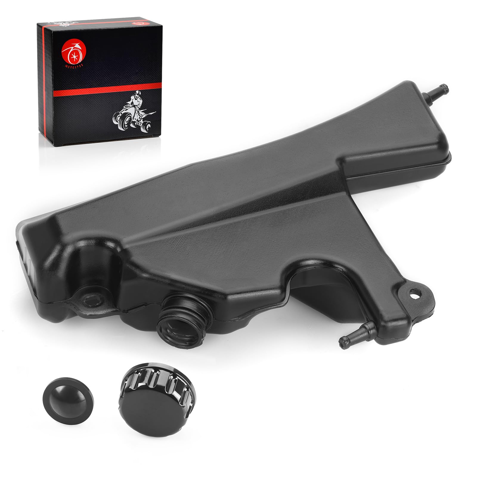 Radiator Reservoir & Cap For Kawasaki Ninja ZX6R ZX600 ZZR600 1998-2002 2005-2008 43078-1162