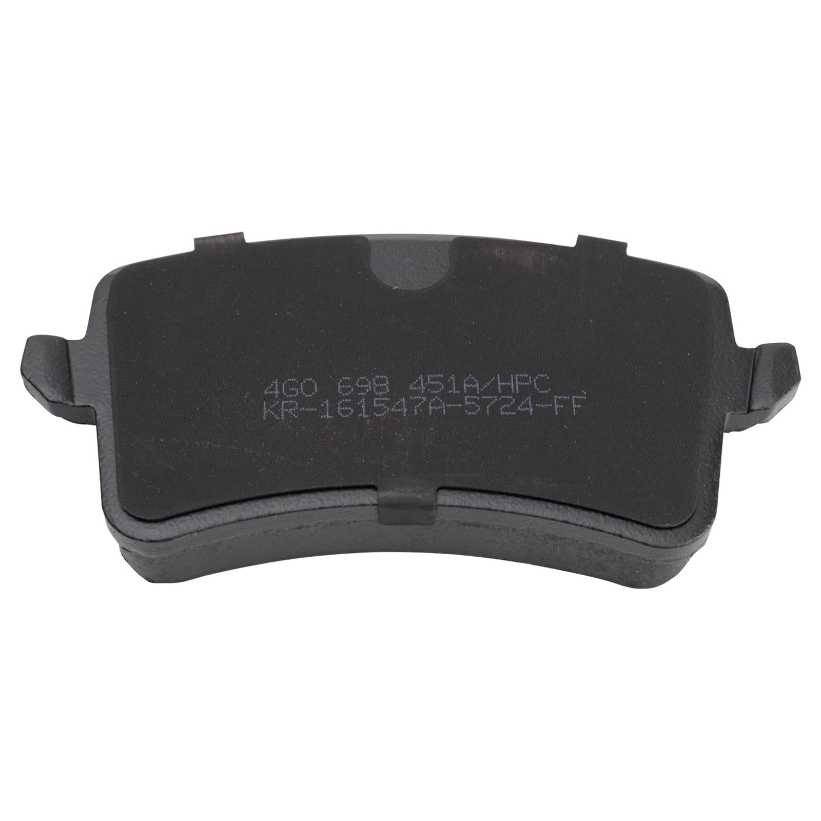 TRQ Rear Brake Pads Ceramic Compatible with 2012-2018 Audi A6 A6 Quattro A7 Quattro 2011-2018 A8 Quattro 2013-2015 RS5 2014-2018