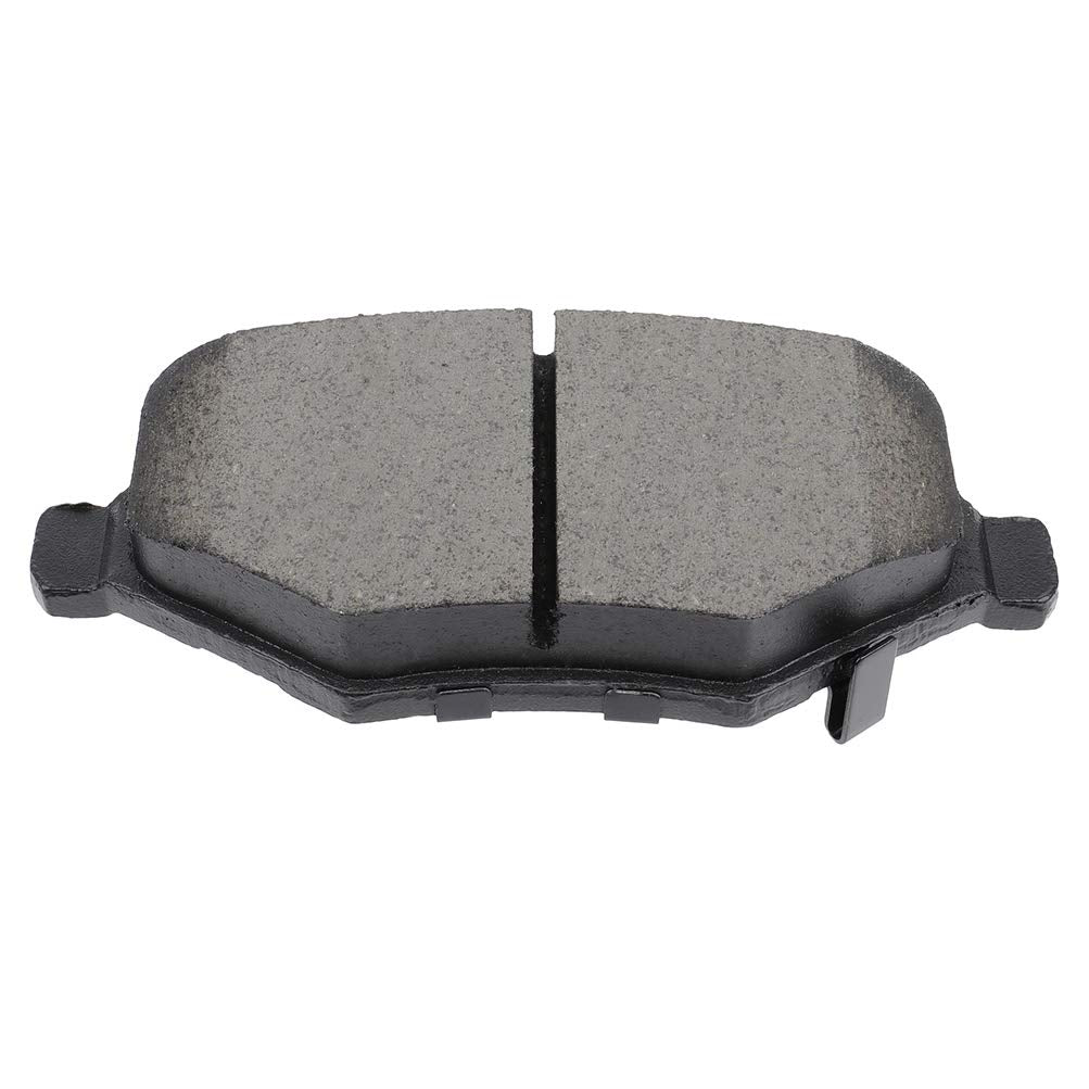 Cciyu D1611 D1612 Front & Rear Ceramic Brake Pads Set Fit For Ford Explorer,Flex,Police Interceptor Sedan,Police Interceptor Uti