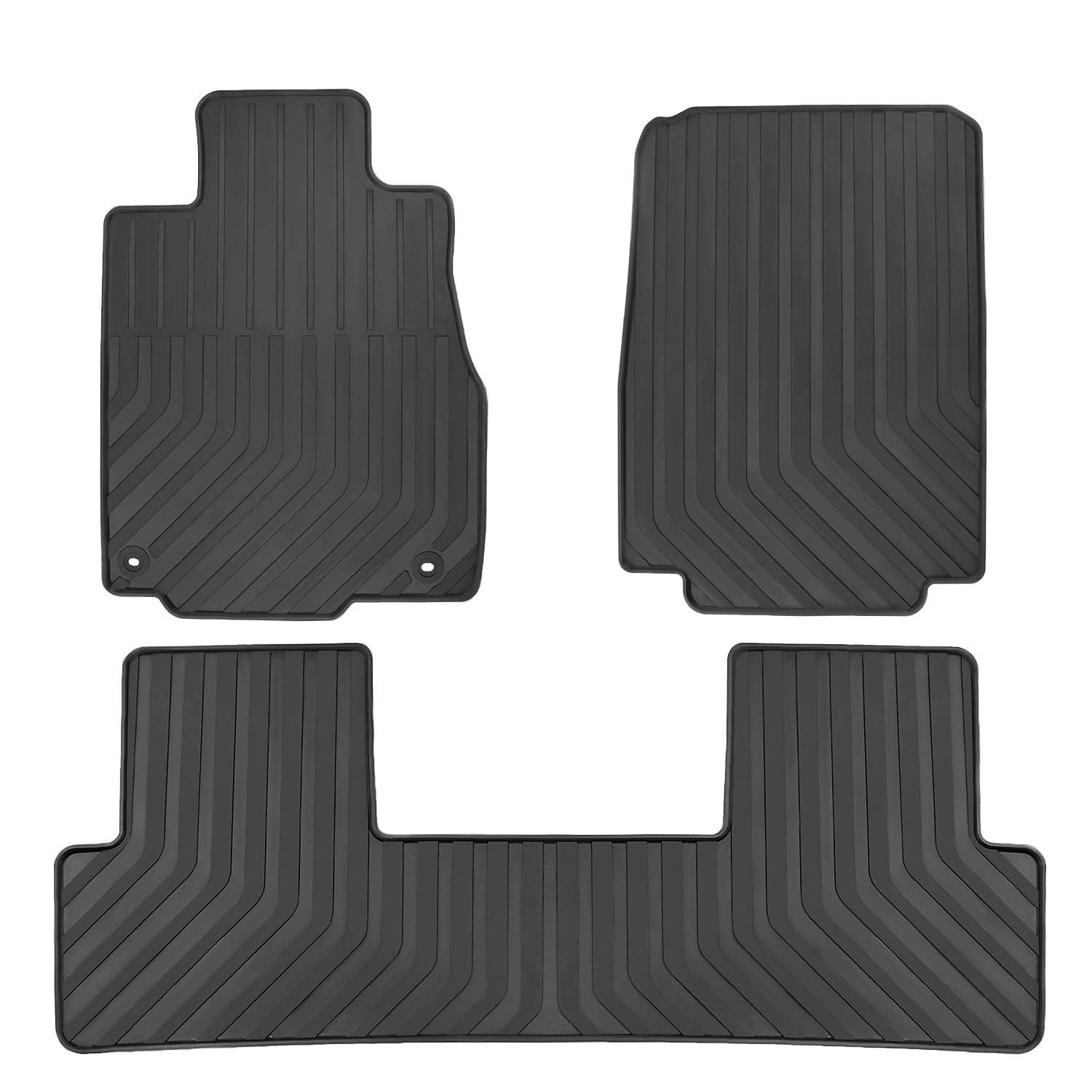 San Auto Car Floor Mat For Honda Cr-V Crv 4Th Generation 2012 2013 2014 2015 2016 Custom Fit Full Black Rubber Auto Floor Liners