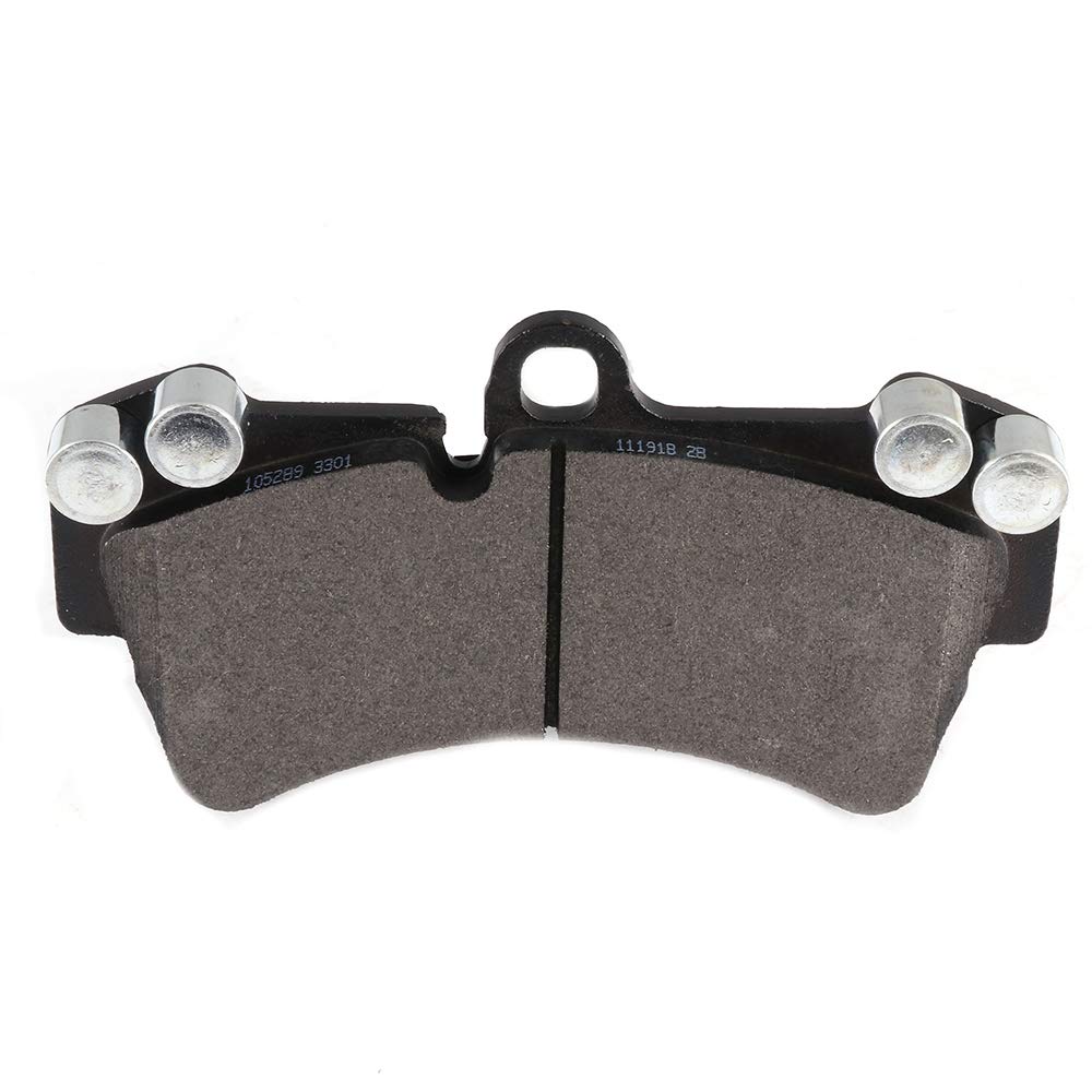 Cciyu D1014 Ceramic Front Brake Pad Set Fit For 2007-2015 For Audi Q7,2003-2006 2008-2010 For Porsche Cayenne,2004-2010 For Volk
