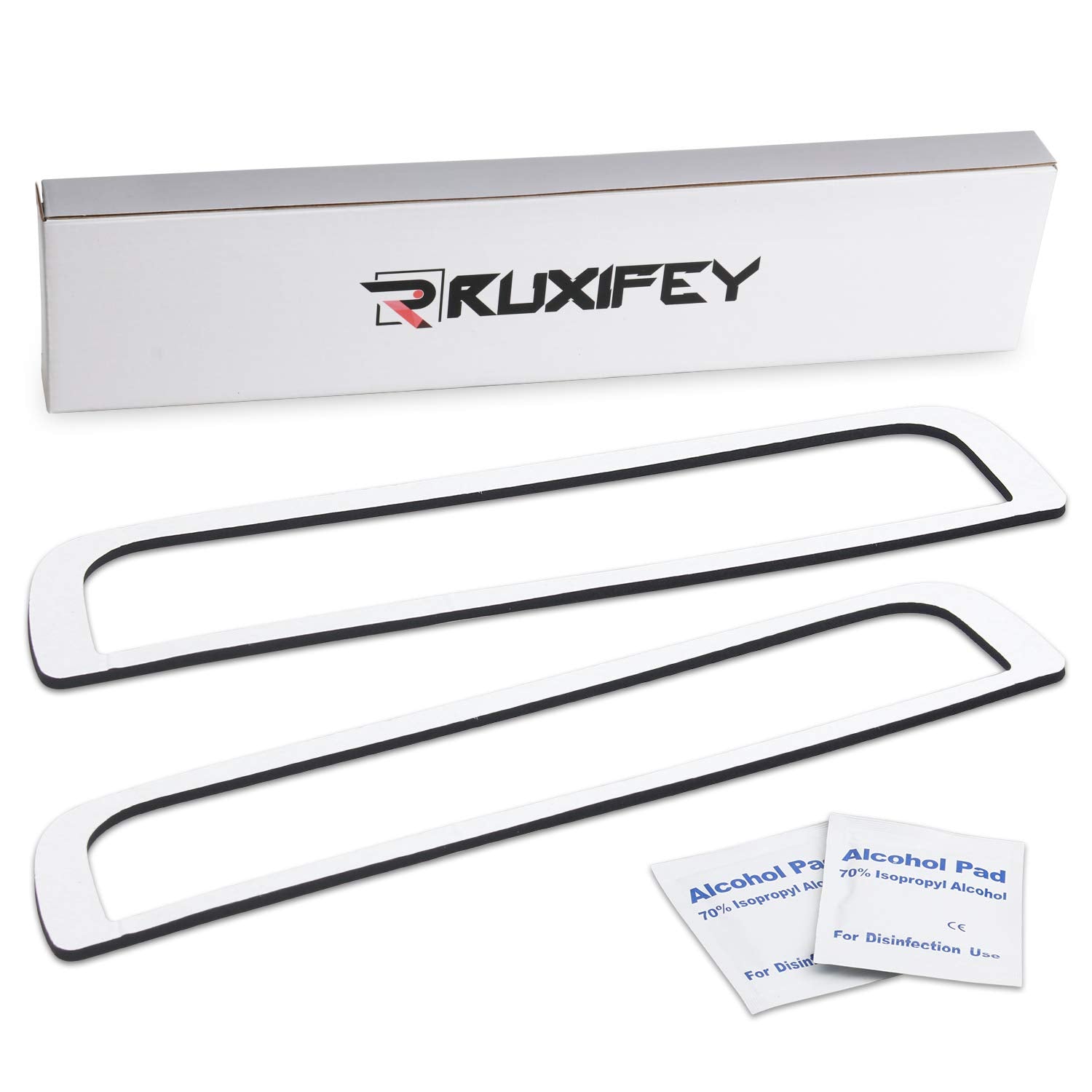 Ruxifey Single Side 3Rd Third Brake Light Seal Gasket Compatible With Silverado Gmc 1500 2500Hd 3500Hd 2014 To 2018 High Mount Stop Lamp Assembly, 2Nd Gen