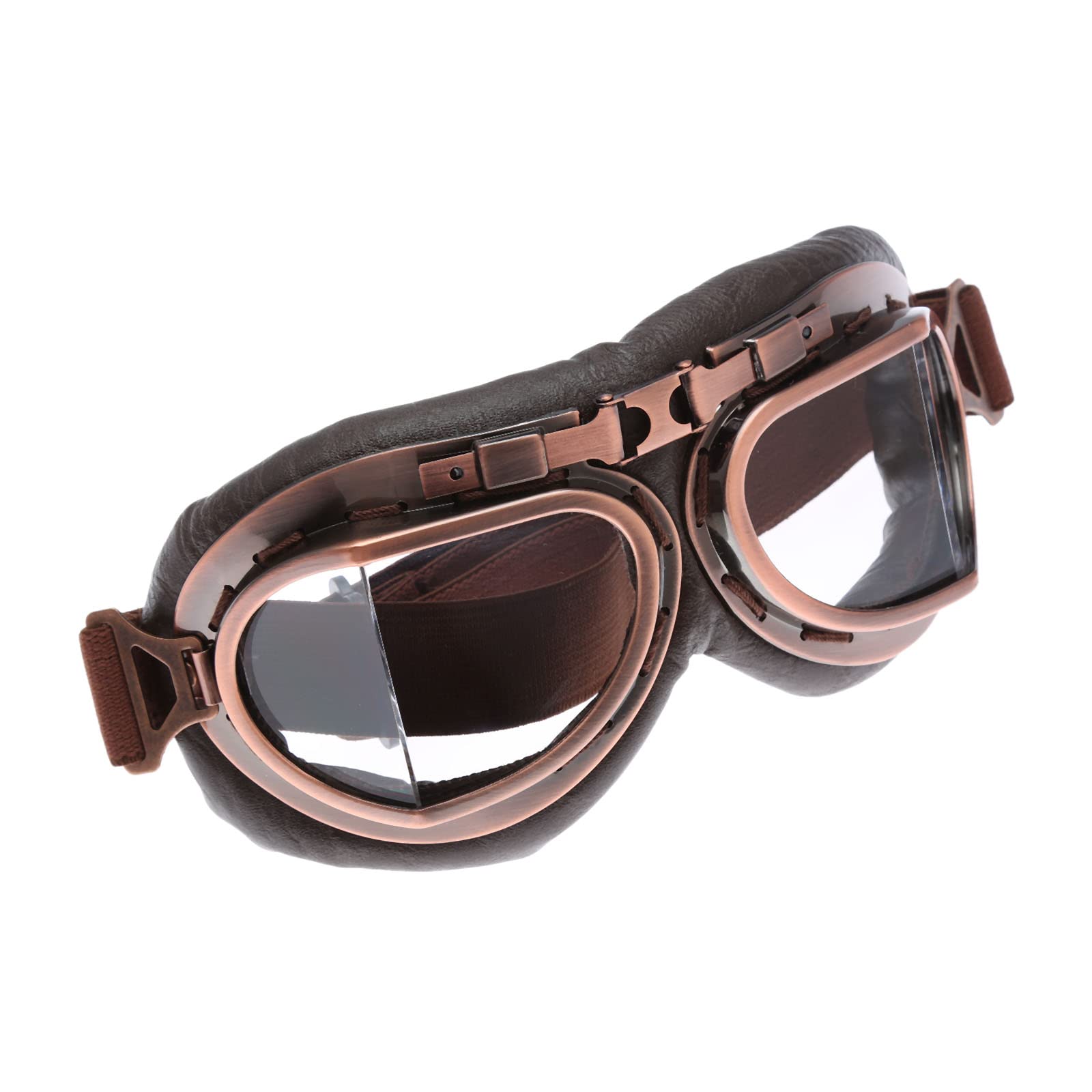 MUXSAM Vintage Motorcycle Goggles, ATV Motocross Goggles, Dirt Bike Racing Riding Off Road Scooter Glasses, Windproof Dustproof
