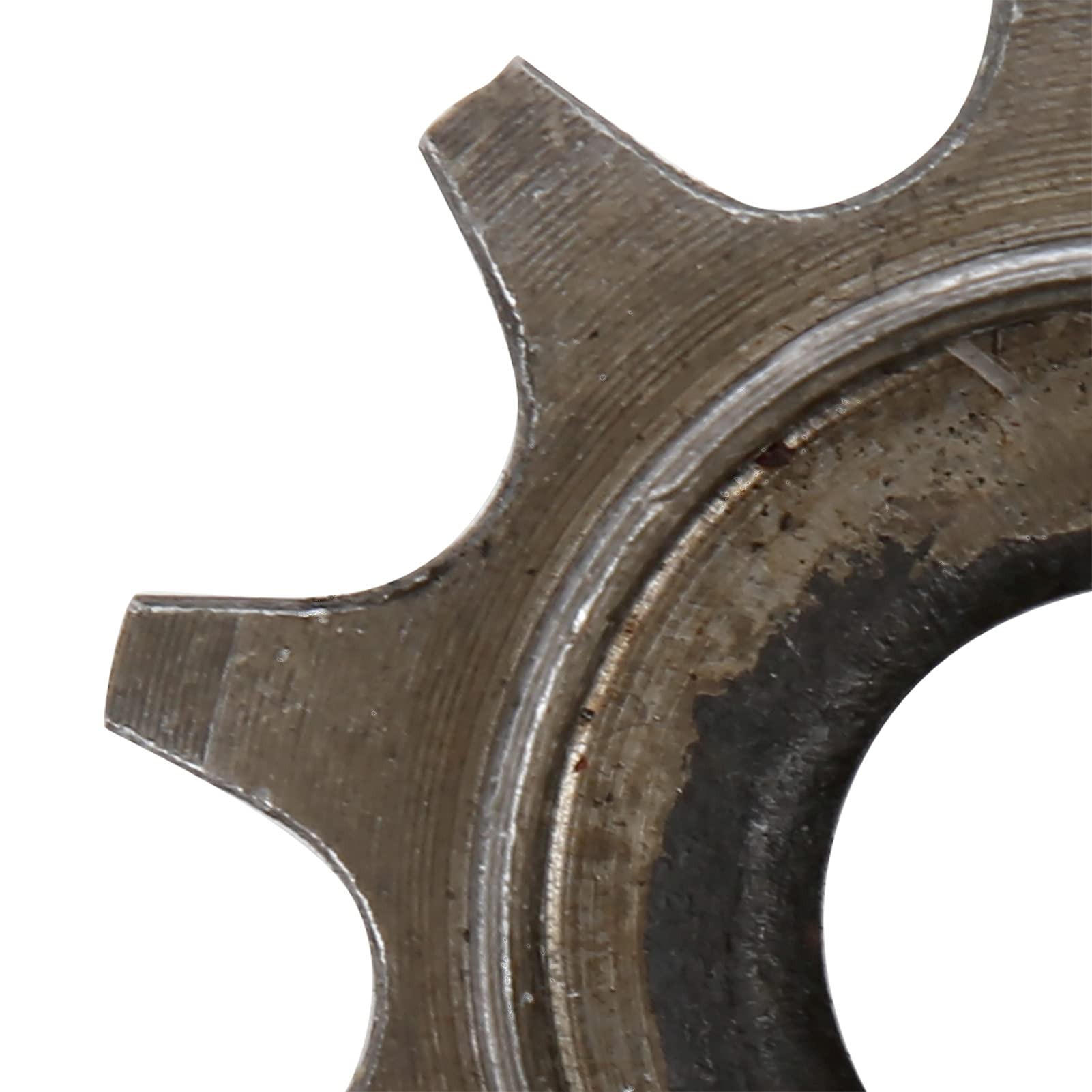 Aramox Front Sprocket Cog, 10T 10 Teeth 415 Chain Sprocket Cog, Iron Alloy Front Sprocket Gear Replacement, Compatible With 2 Stroke Motorized Bike Accessories