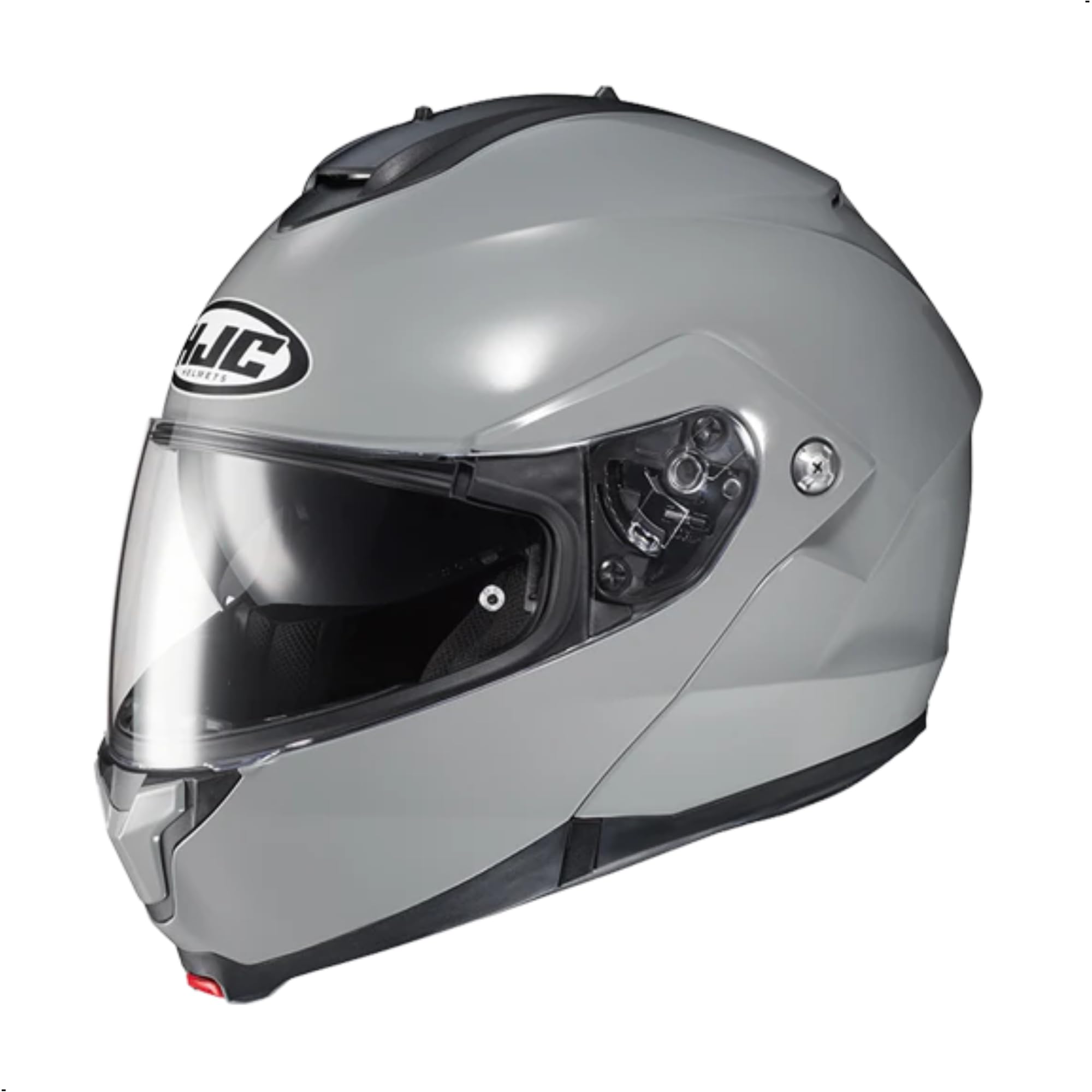 Hjc C91 Solid Modular Motorcycle Helmet With Hj-17 Pinlock Shield, Dot Approved(N.Grey, Xxxxx-Large)