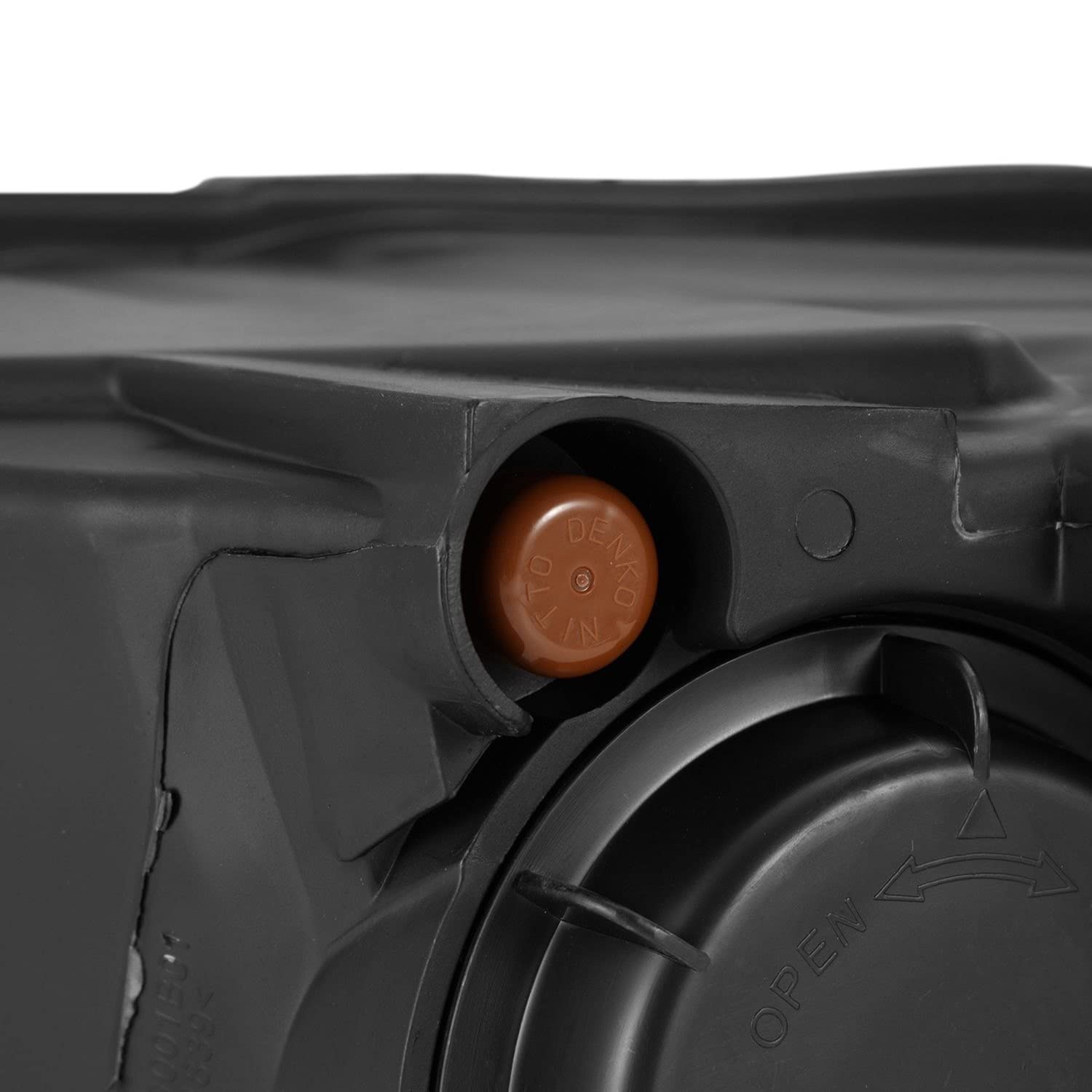 AlphaRex LUXX-Series Projector Headlights - Black/Chrome, Model 880560