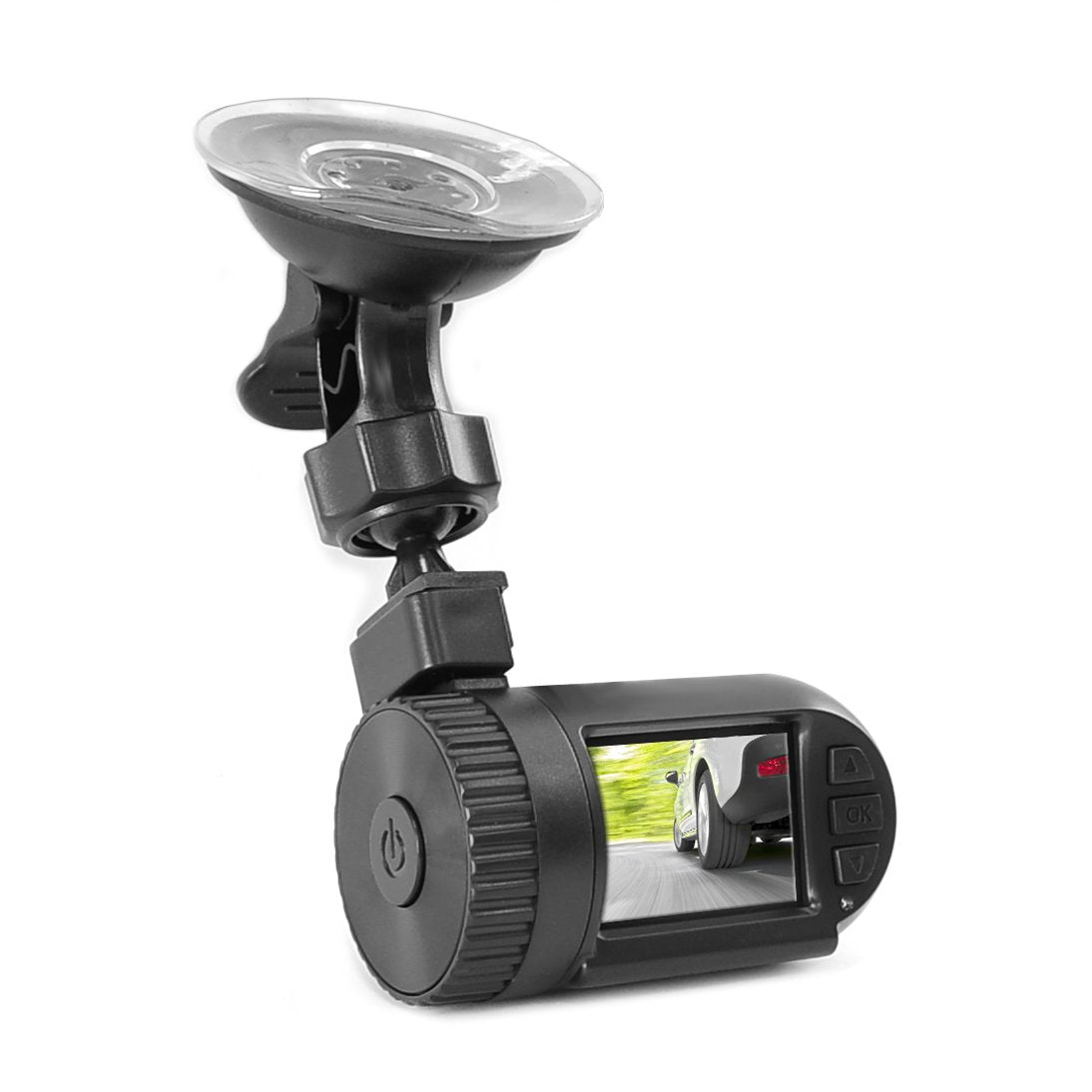 Pyle Car Recorder Dvr Front & Rear View Dash Camera Video 1.5 Inch Monitor Windshield Mount - Full Color Hd 1080P Security Camco