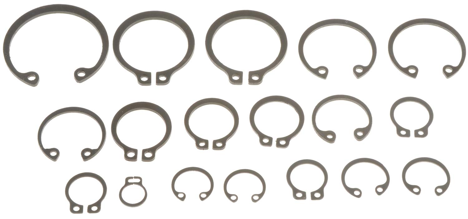 Dorman 49899: External Retaining Ring Assortment - 1/4 In.-1 In. (6.3Mm-25.4Mm)