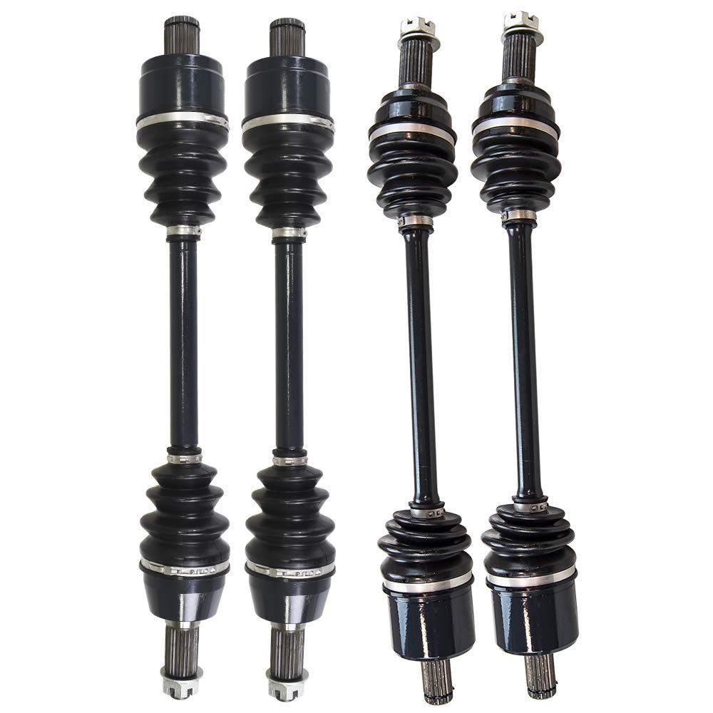 NICHE Drive Shaft Axle Rebuild Kit for 2010-2017 Polaris Scrambler/Sportsman 850 - Black, High Strength Front and Rear Left Right