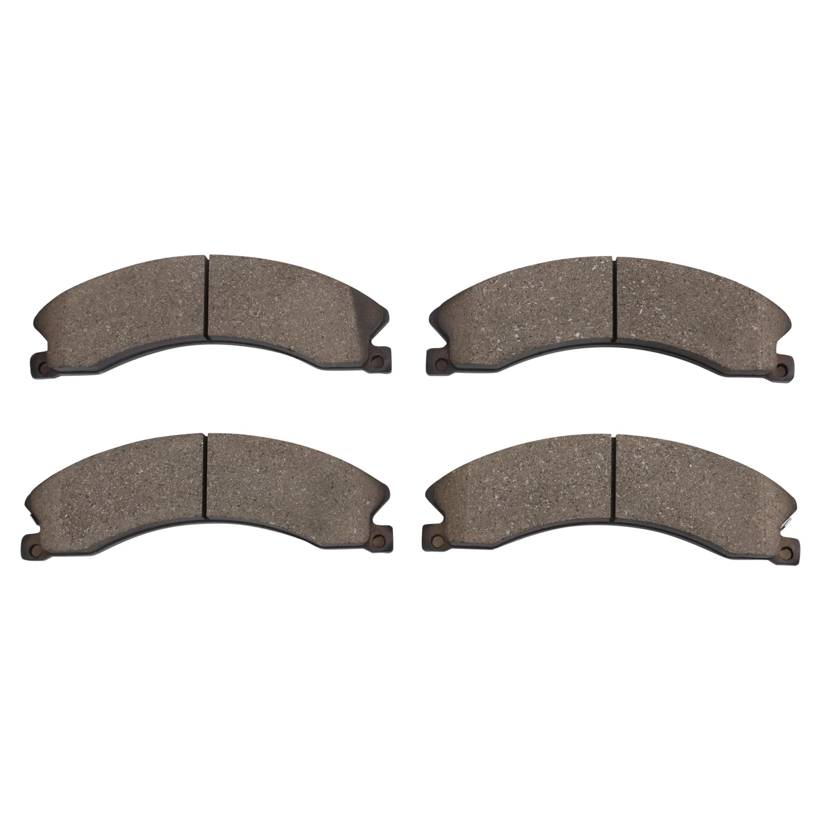 Trq Posi Ceramic Brake Pad Kit For Express 3500, Nv 1500, Savana 3500, Sierra 2500, Silverado 2500, Titan Xd