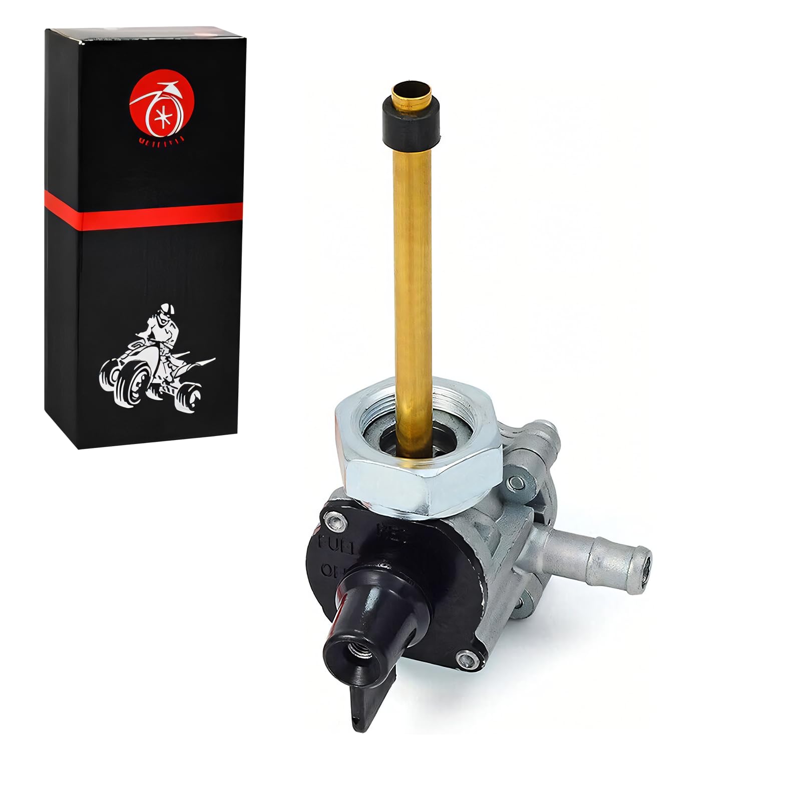 Moto1988 Fuel Valve Switch Petcock And Gas Oil Fuel Filter Fit For Honda Vtx 1300 C R S T 2004-2009 16950-Mem-674