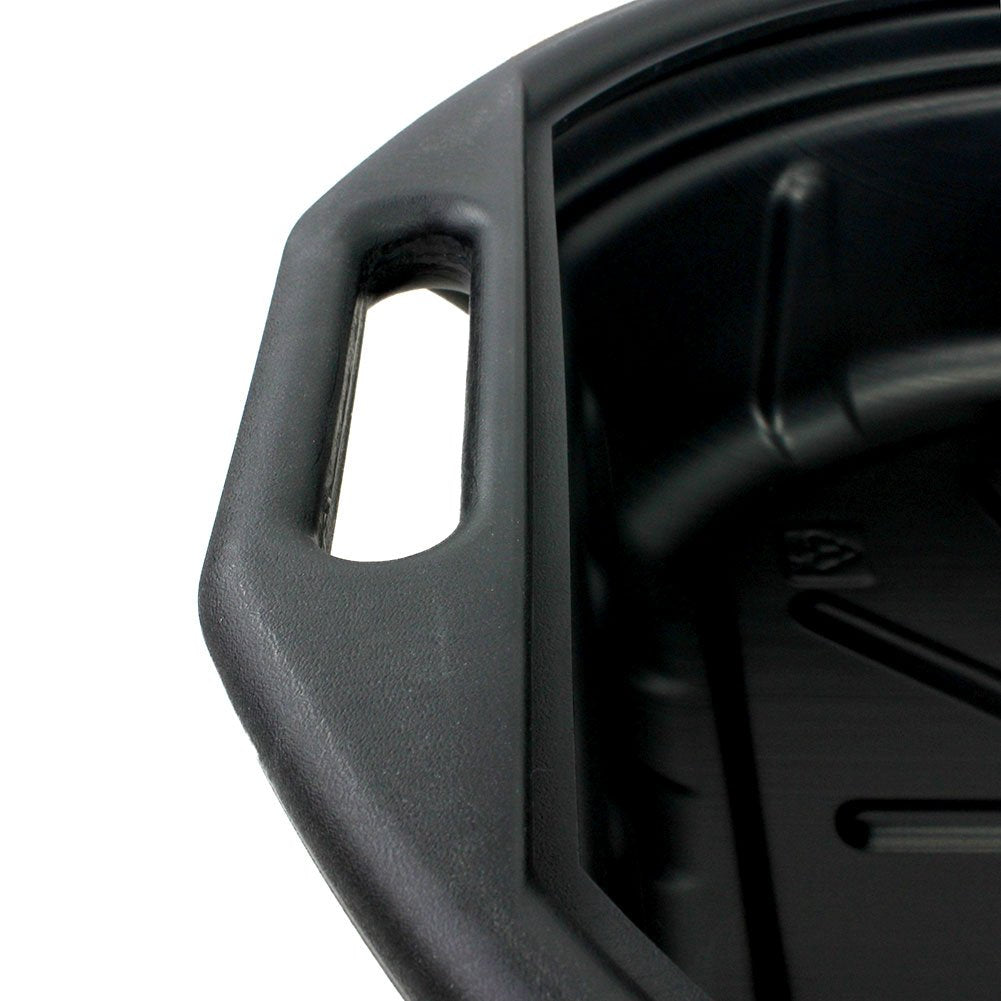 Capri Tools Cp21021 Portable Oil Drain Pan, Anti-Freeze, Black