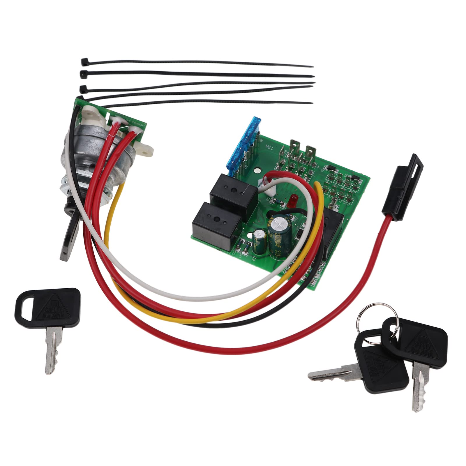 Dvparts Ignition Module Key Switch Am132500 Compatible With John Deere Lx255 Lx266 Lx277 Lx279 Lx280 Lx288 Lx289 Gt225 Gt235 Gt2
