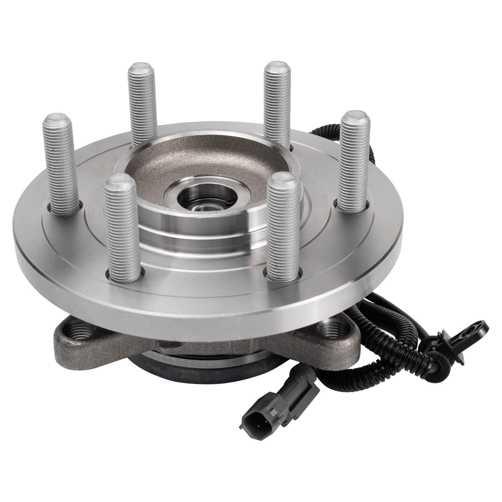 Trq Front Wheel Hub Bearings Assembly Set Driver & Passenger Side Compatible With 2017-2020 Ford F-150 Raptor