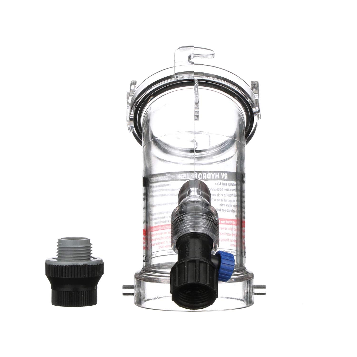 Valterra 45 Degree Hydroflush Attachment With Removable Anti-Siphon Valve For Rv, Camper, Trailer -F02-4100