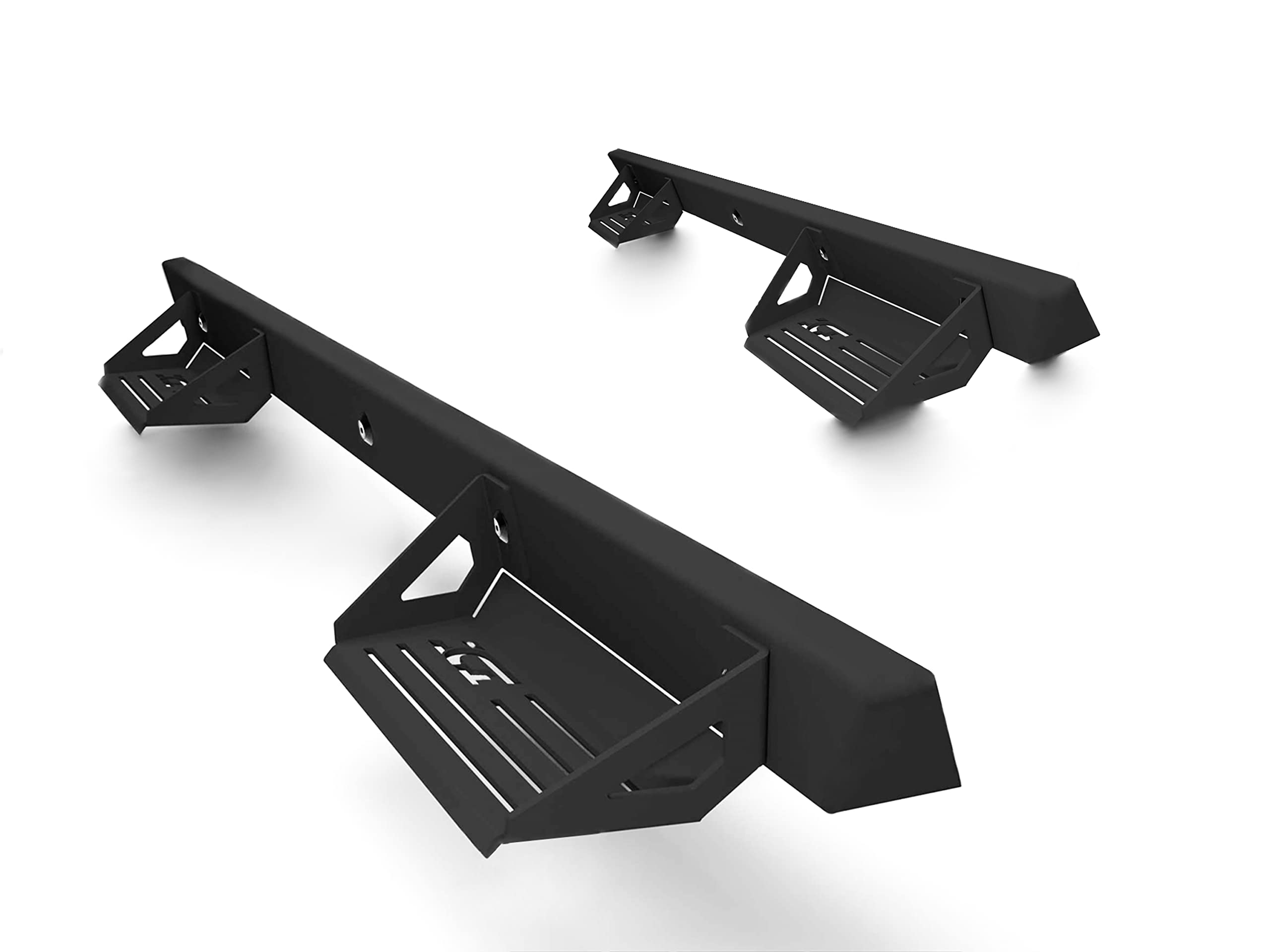Ici Aluminum Side Steps Compatible With Toyota 4Runner 2010-2023: Alumilite Step Rails