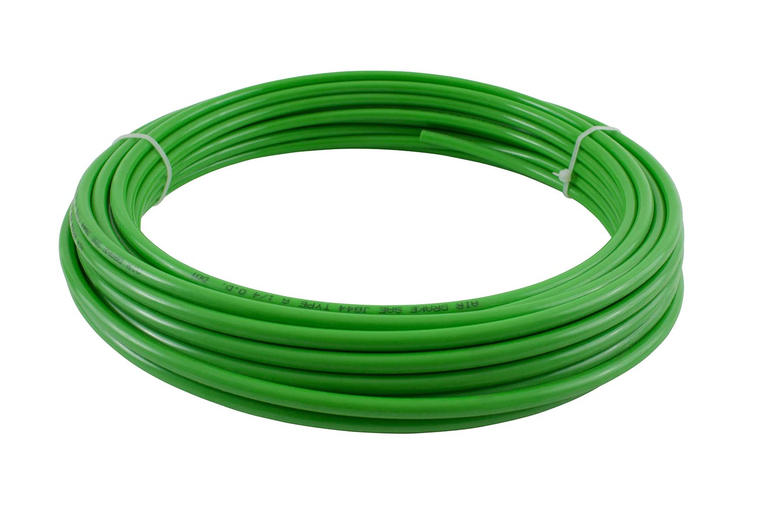 Mytee Products (2 Pack) 3/8'' Od X 100' Green Sae J844 Nylon Air Brake Tubing Dot Approved | Pneumatic Nylon Air Line Hose For A