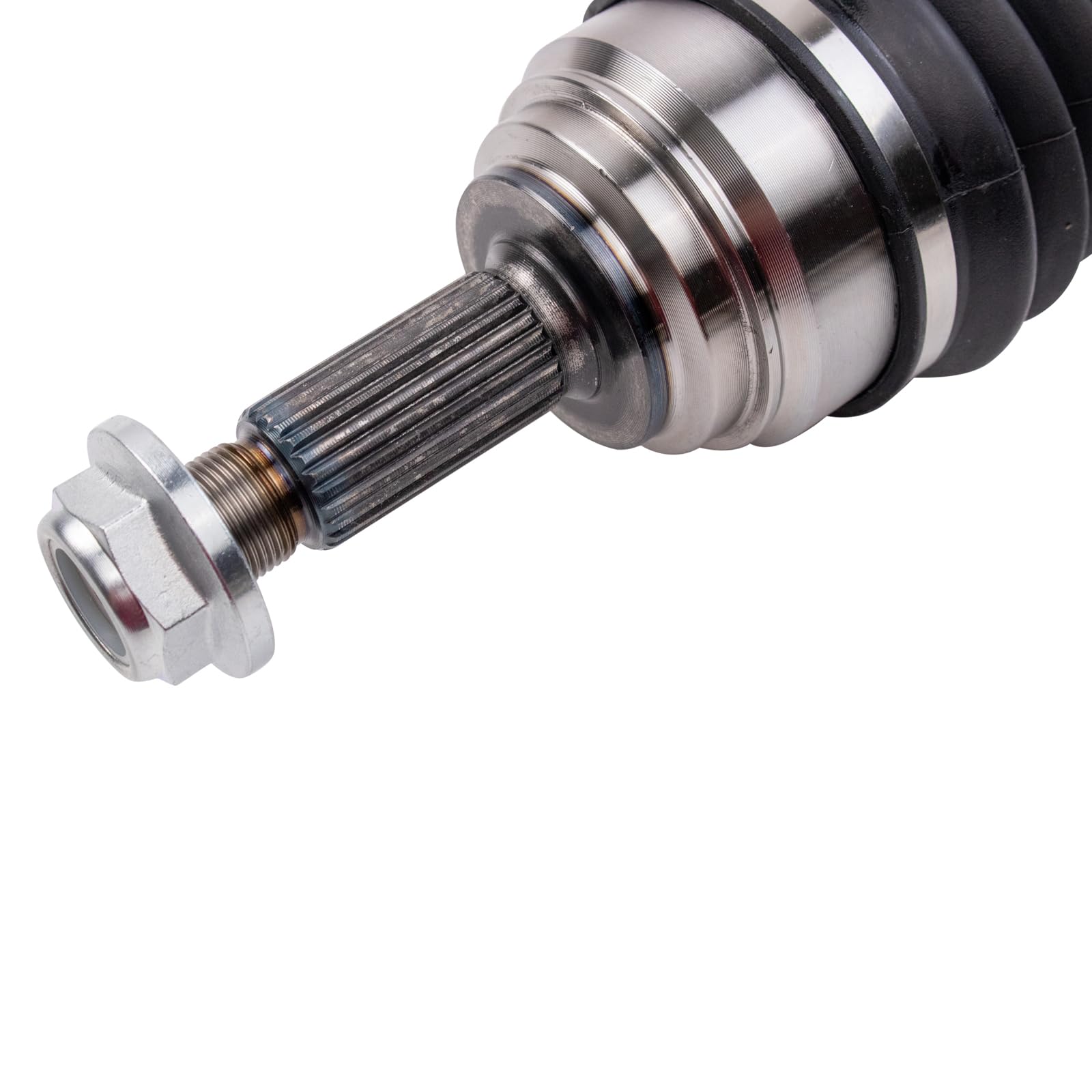 Trq Front Left Cv Axle Shaft Assembly Drivers Side Compatible With 11-18 Ford Fiesta