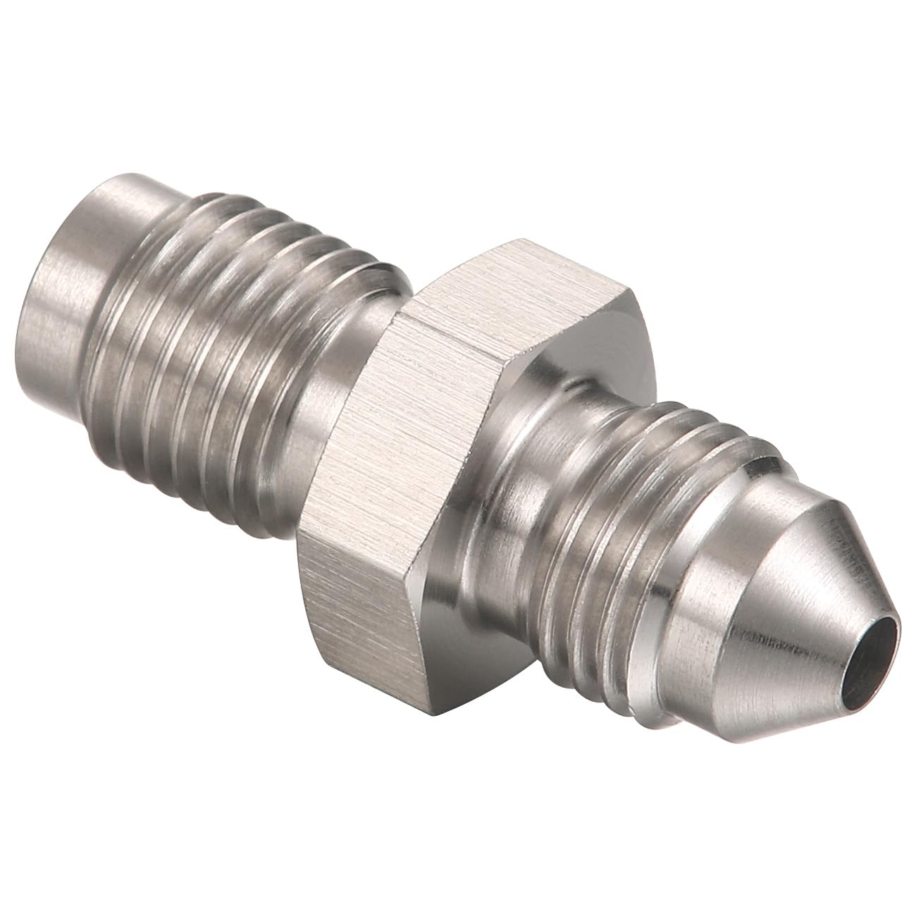 Podavelle 3An Male To 3/8-24 Male Inverted Flare Stainless Steel Brake Adapter Fitting Connector