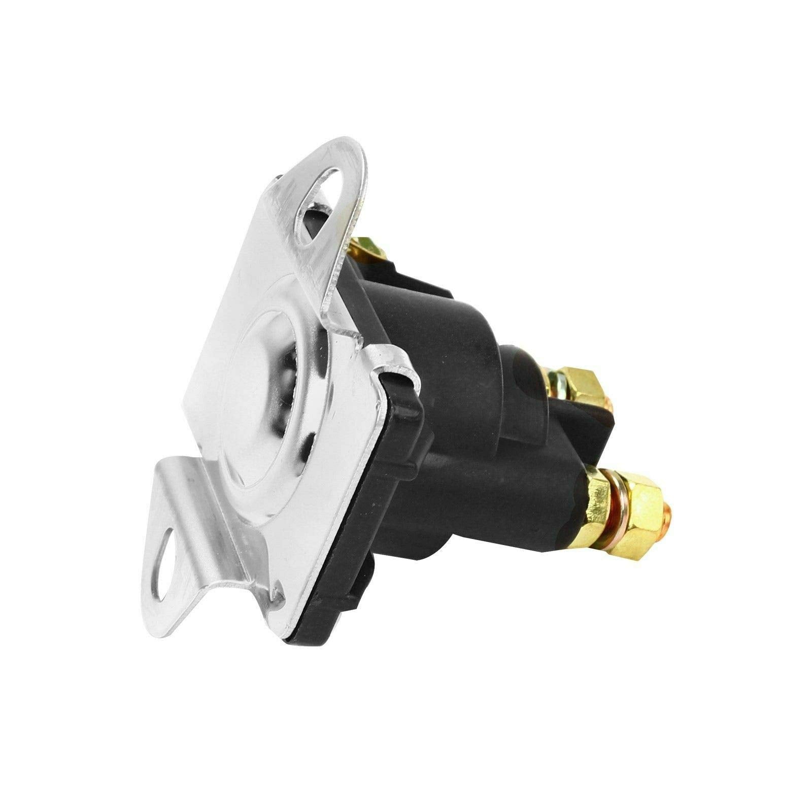 12V Trim Solenoid Starter Tilt Trim Pump Relay Solenoid Fit For Mercruiser Replace 89-94318 89-846070 89-96158 89-96158T (2 Pcs)