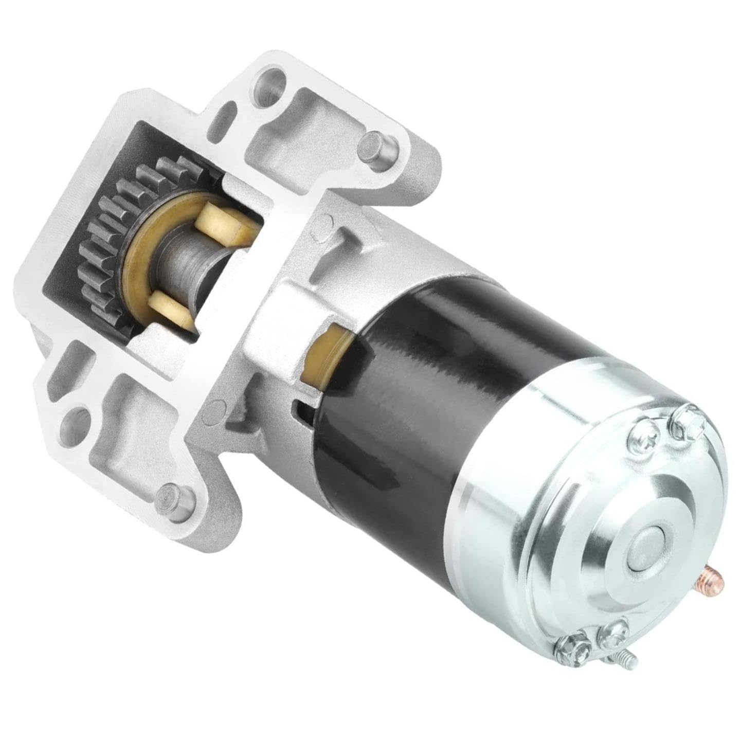 New Starter for 3.0L Ford Fusion 2006-2009, for Mercury Milan 3L 2006-2009, Lincoln Zephyr 3L 2006 Replace for 6E5T-11000-BA, 6E