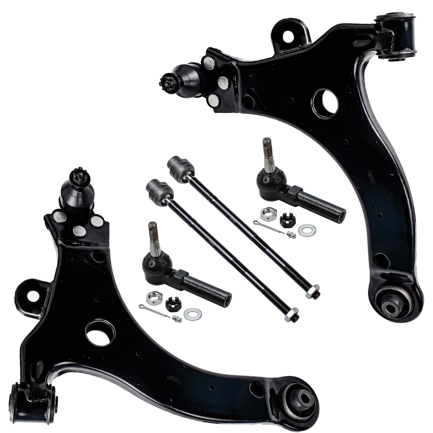 Detroit Axle - Front Lower Control Arms Kit for Buick Allure LaCrosse Chevrolet Impala Monte Carlo Pontiac Grand Prix 2 Lower Co