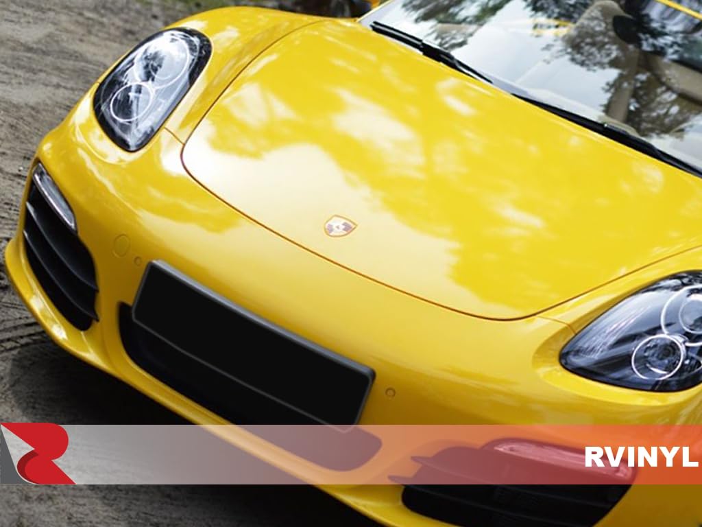 3M 2080 Series G25 Gloss Sunflower Yellow - 5Ft X 2Ft - 10Sq Ft - Dual Cast Thick Vinyl Car Wrapping Film - Vehicle Sheet Roll
