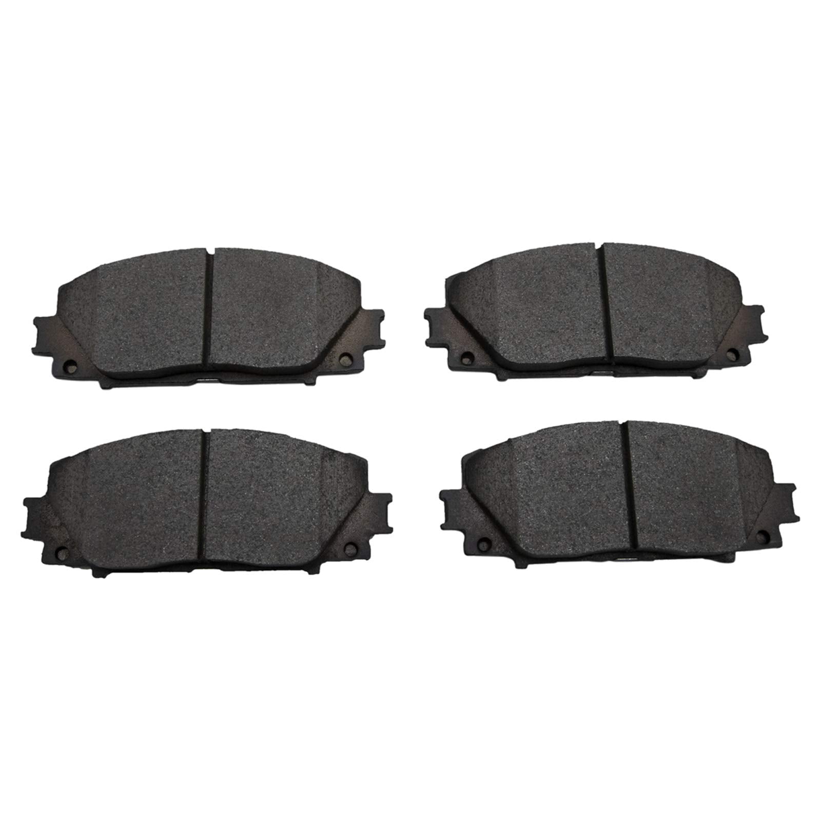 TRQ Front Posi Ceramic Brake Pad Kit Set for 2011-2017 Lexus CT200h / 2013 Scion iQ / 2010-2017 Toyota Prius / 2012-2018 Toyota