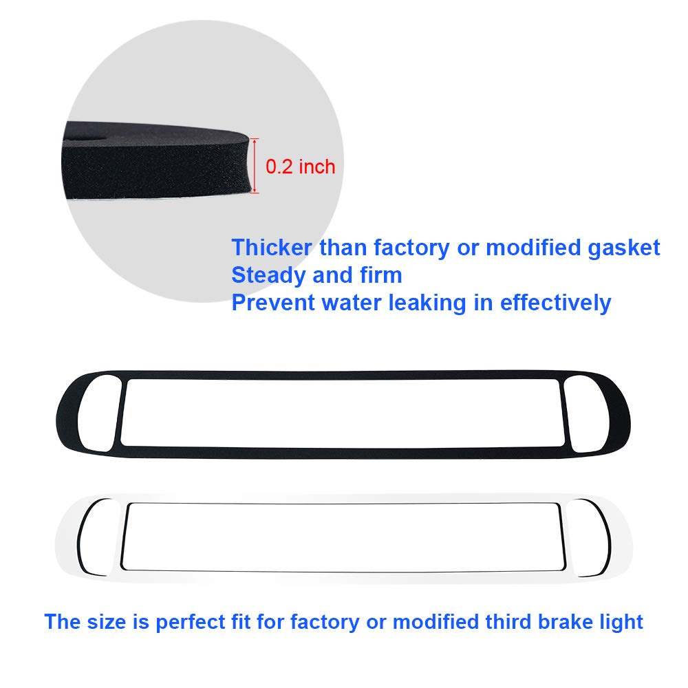 Moforkit 3Rd Third Brake Light Seal Gasket Compatible With Chevy Silverado Gmc Sierra 1500 2500 3500 2007 To 2013