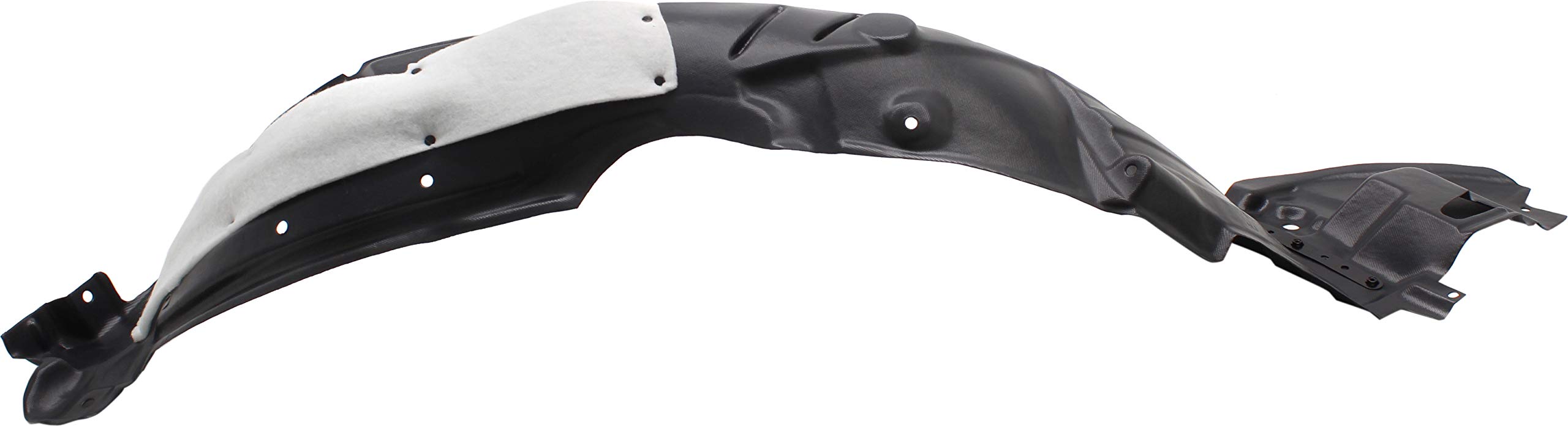 Evan Fischer Fender Liner Compatible With 2017-2019 Toyota Corolla Front Driver Side 5387602660, To1248210