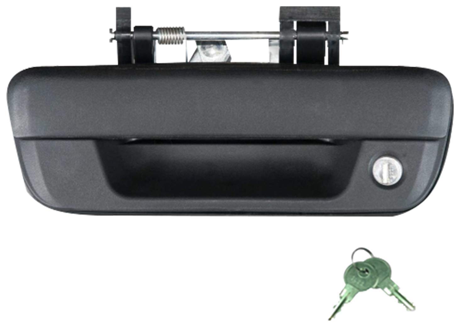 Pop & Lock  Manual Tailgate Lock For Chevrolet Colorado And Gmc Canyon, Fits 2004 To 2015 Models (Black, Pl1700)