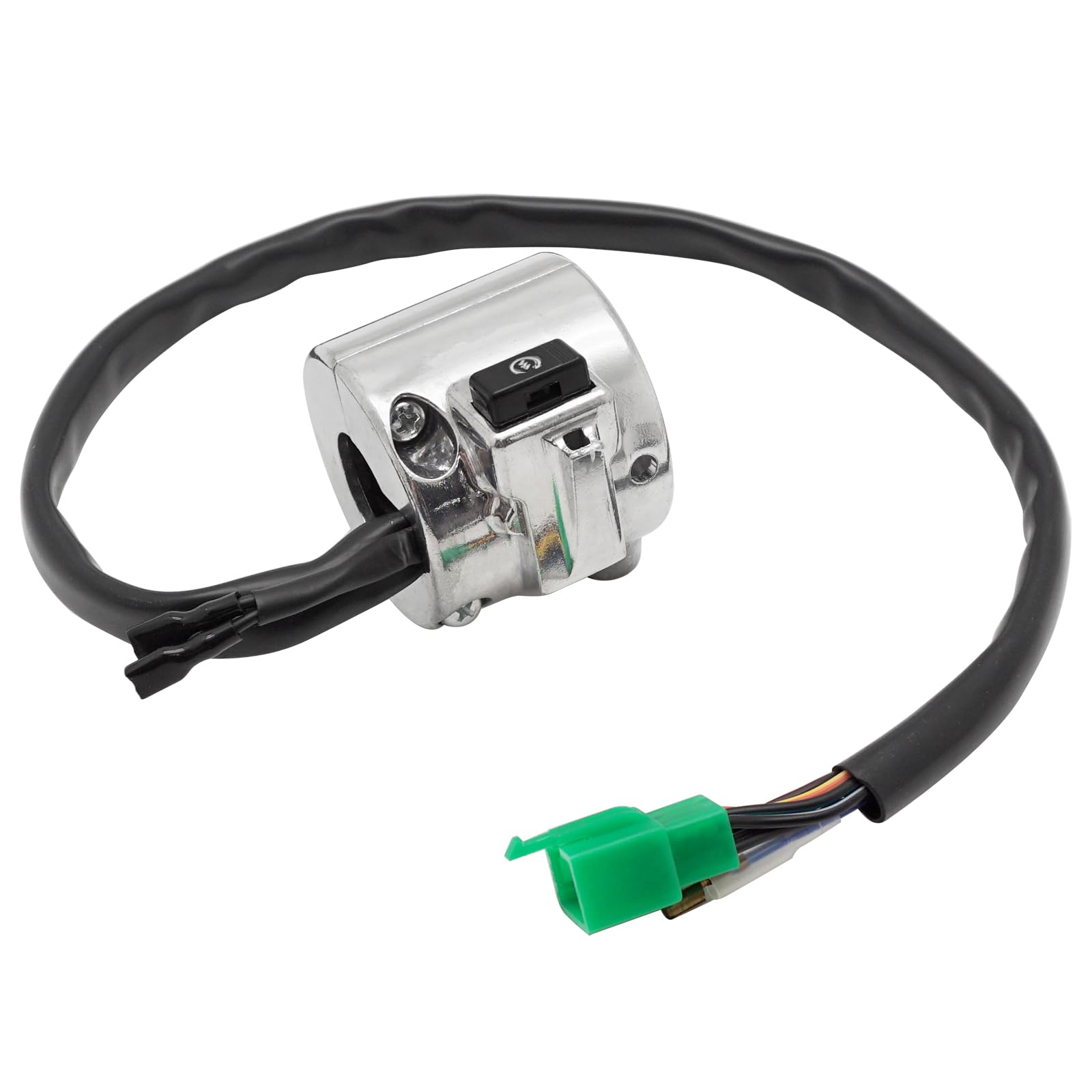 JAVIK Right Start Stop Kill Control Switch 35013-MCL-020 Compatible with Honda Shadow Spirit 750 VT750DC Silver