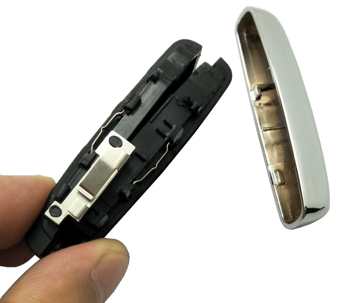 Smart Key Fob Shell Case Fit For Range Rover Land Rover Lr2 Lr4 Sport Velar Evoque Jaguar F-Type Xj Xf F-Pace Xe Smart Key