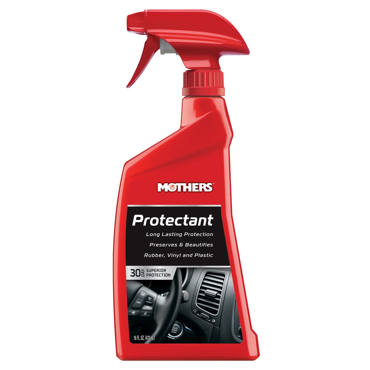 Mothers 05316-6 Protectant, 16 oz (Pack of 6) - Effective Surface Shield for Automotive Care