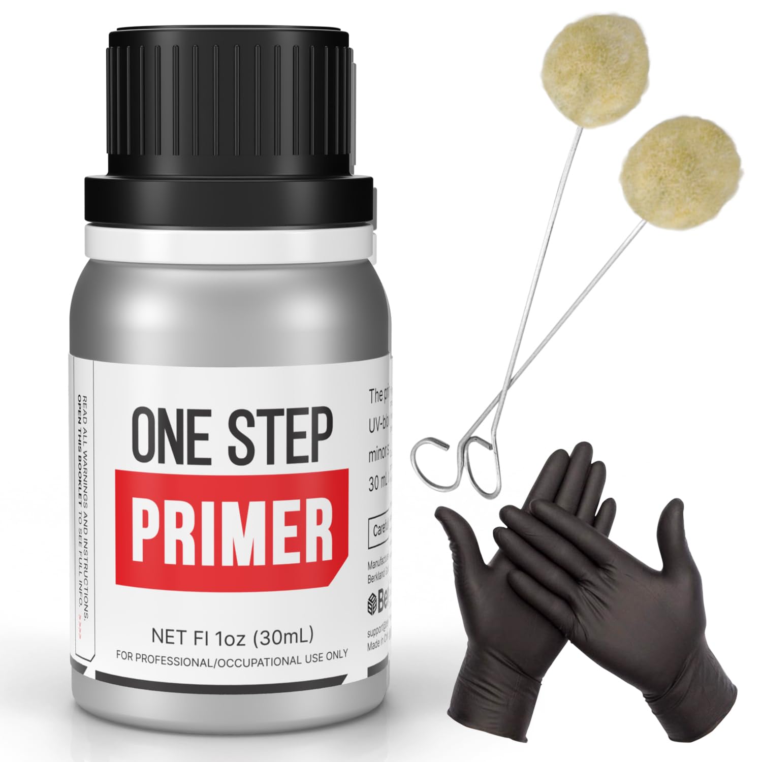 One Step Primer - Ideal for Windshield Replacement - Promotes Adhesion of Urethan Adhesive/Sealants - UV Resistant - Fast Drying