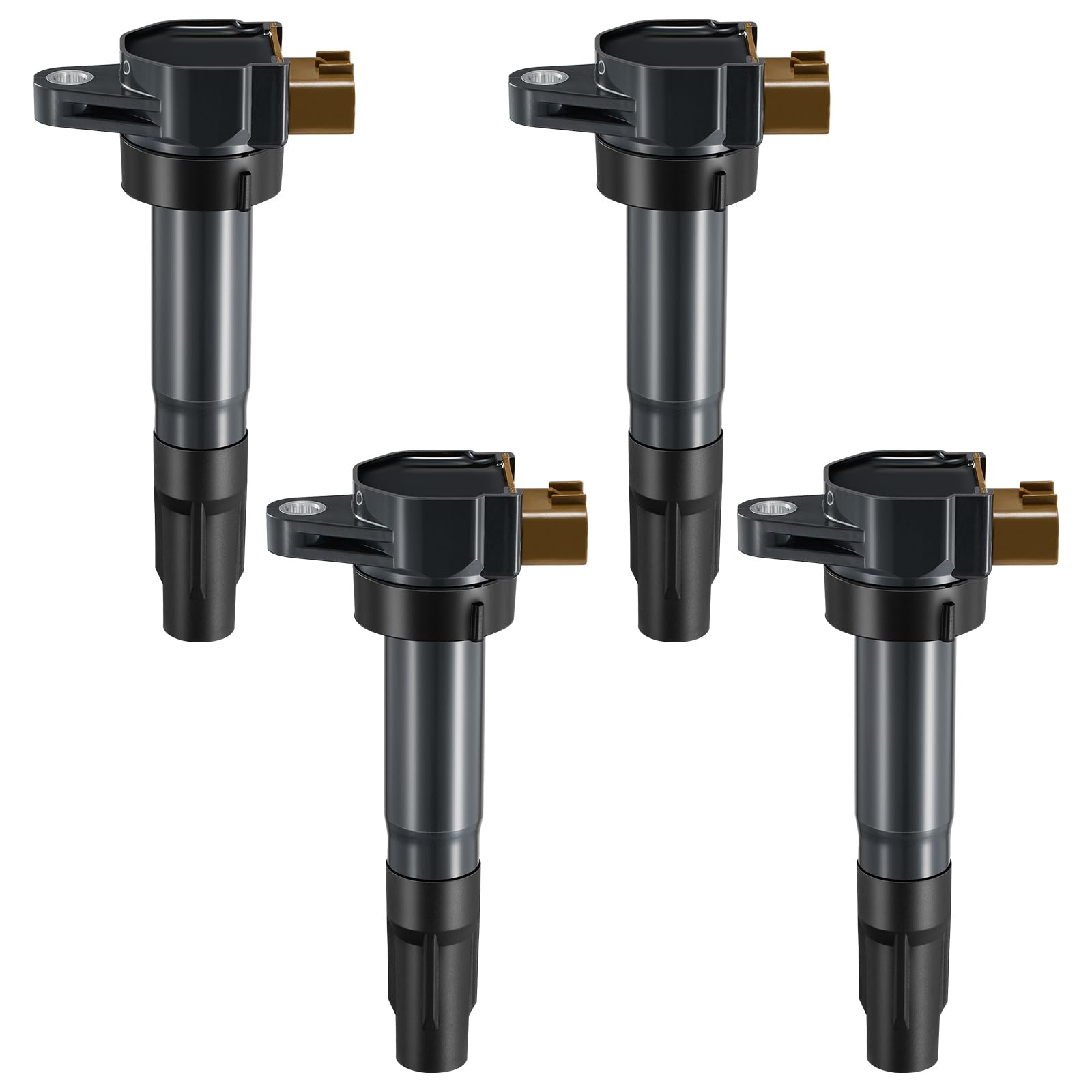 BDFHYK Ignition Coil Pack Set of 4 Compatible with Suzuki 13-16 Swift 09-13 Grand Vitara 10-13 Kizashi SX4 SX4 Crossover 1.2L 1.